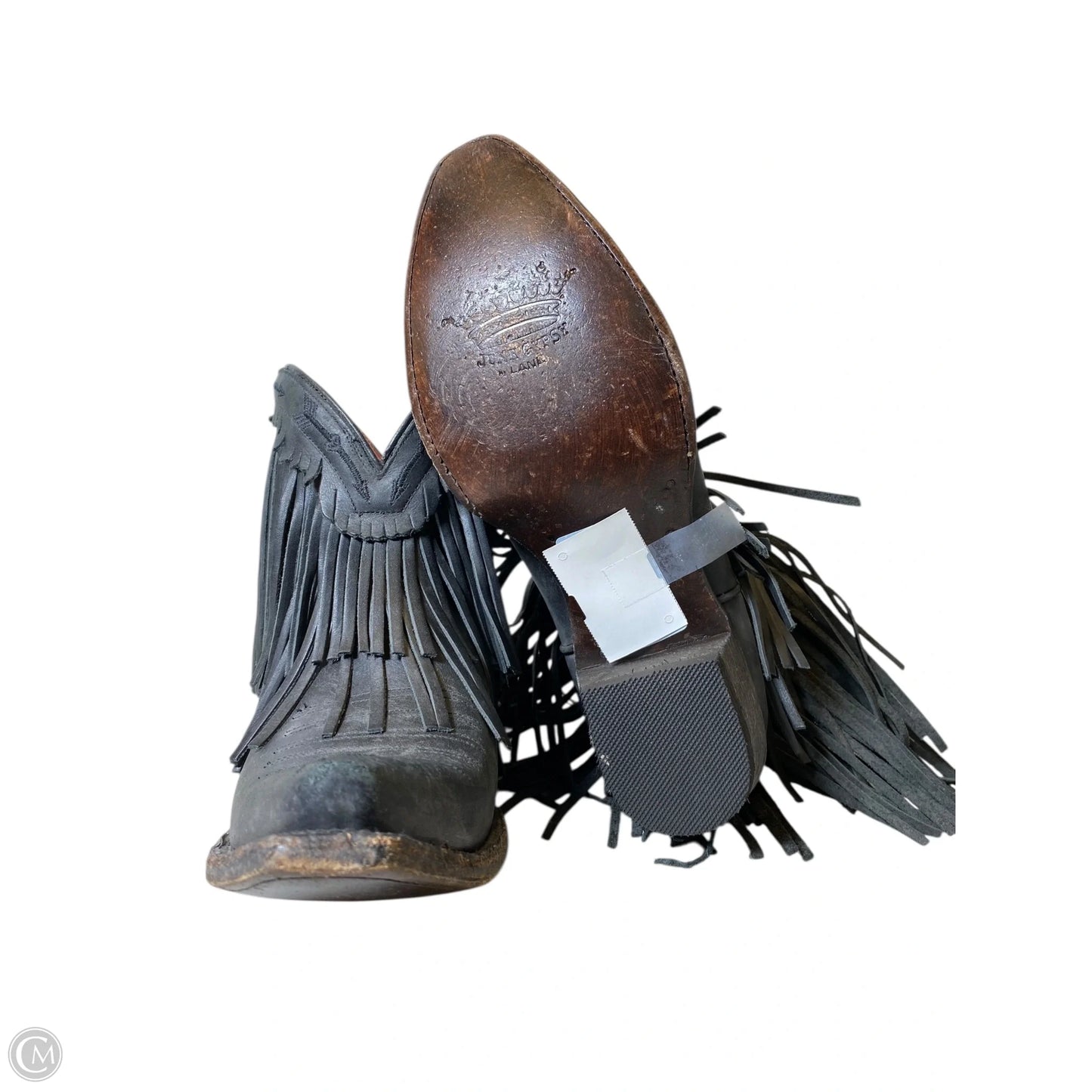 Boots Western By Junk Gypsy In Grey, Size: 10.5