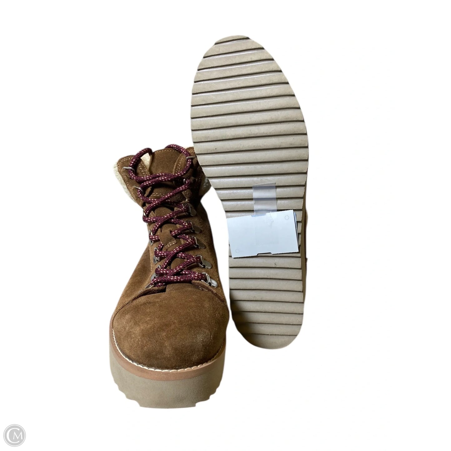 Boots Ankle Flats By Sam Edelman In Brown, Size: 8.5