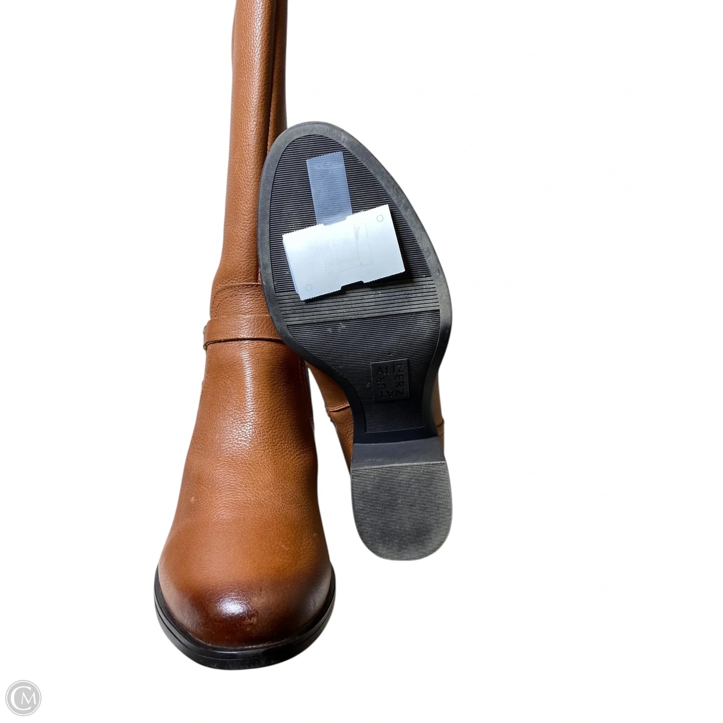 Boots Knee Heels By Naturalizer In Brown, Size: 8