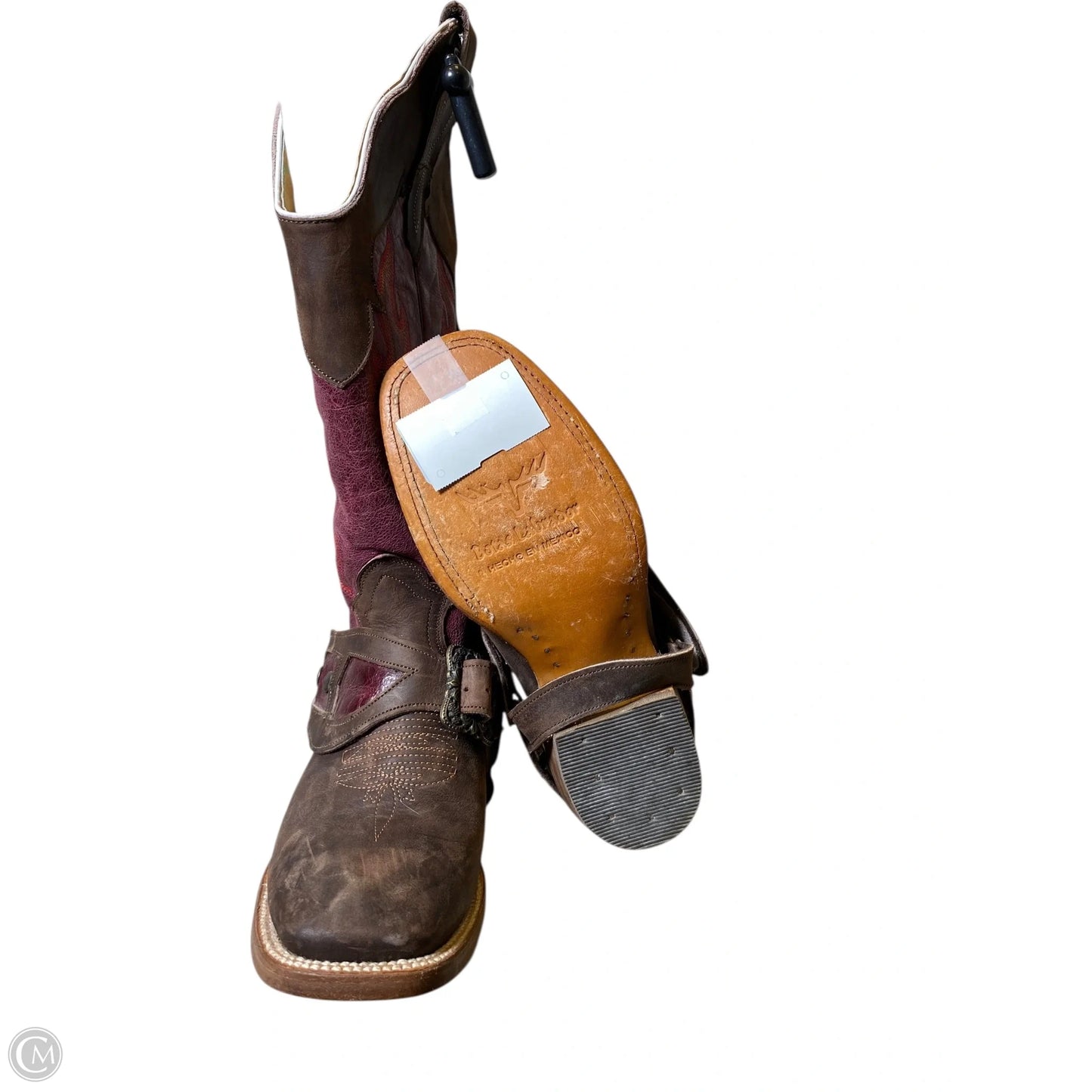 Boots Western By Botas Labrador In Brown & Purple, Size: 7.5