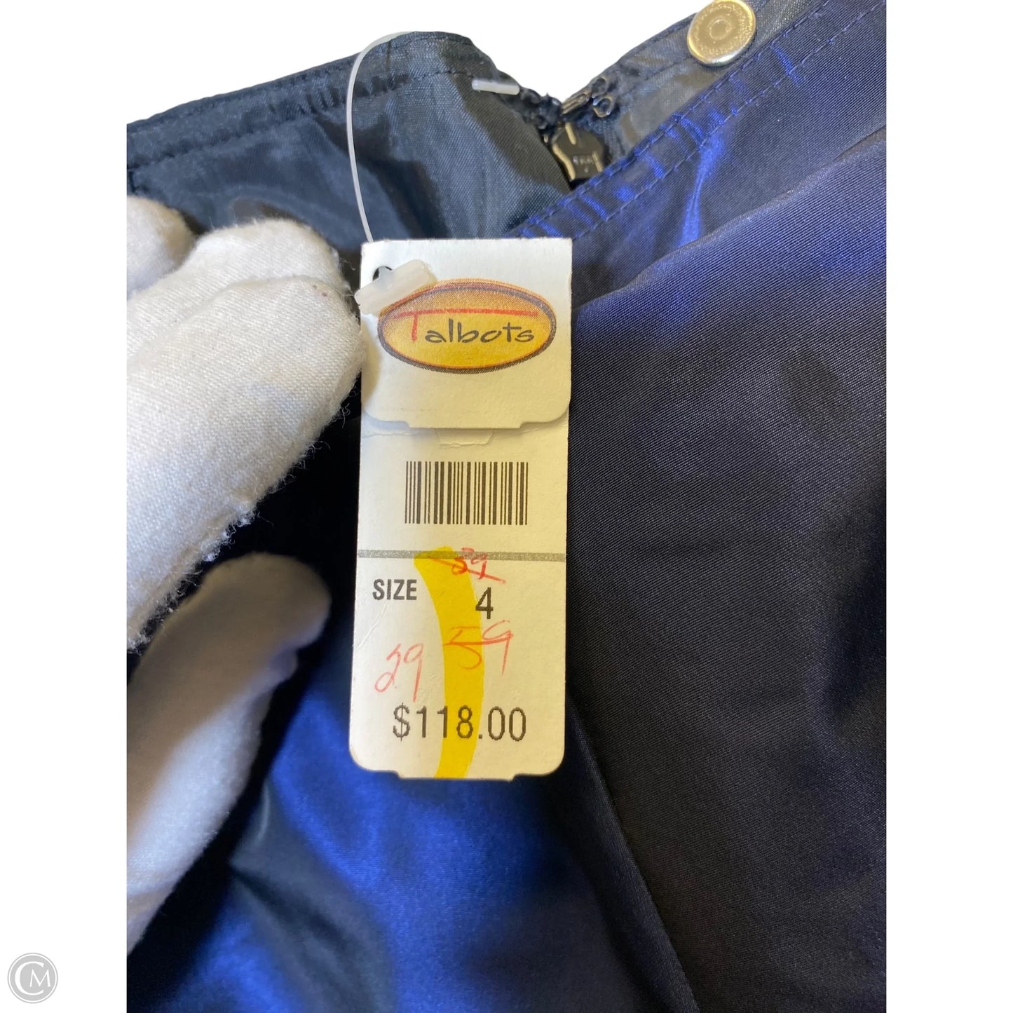 Skirt Midi By Talbots In Blue, Size: 4