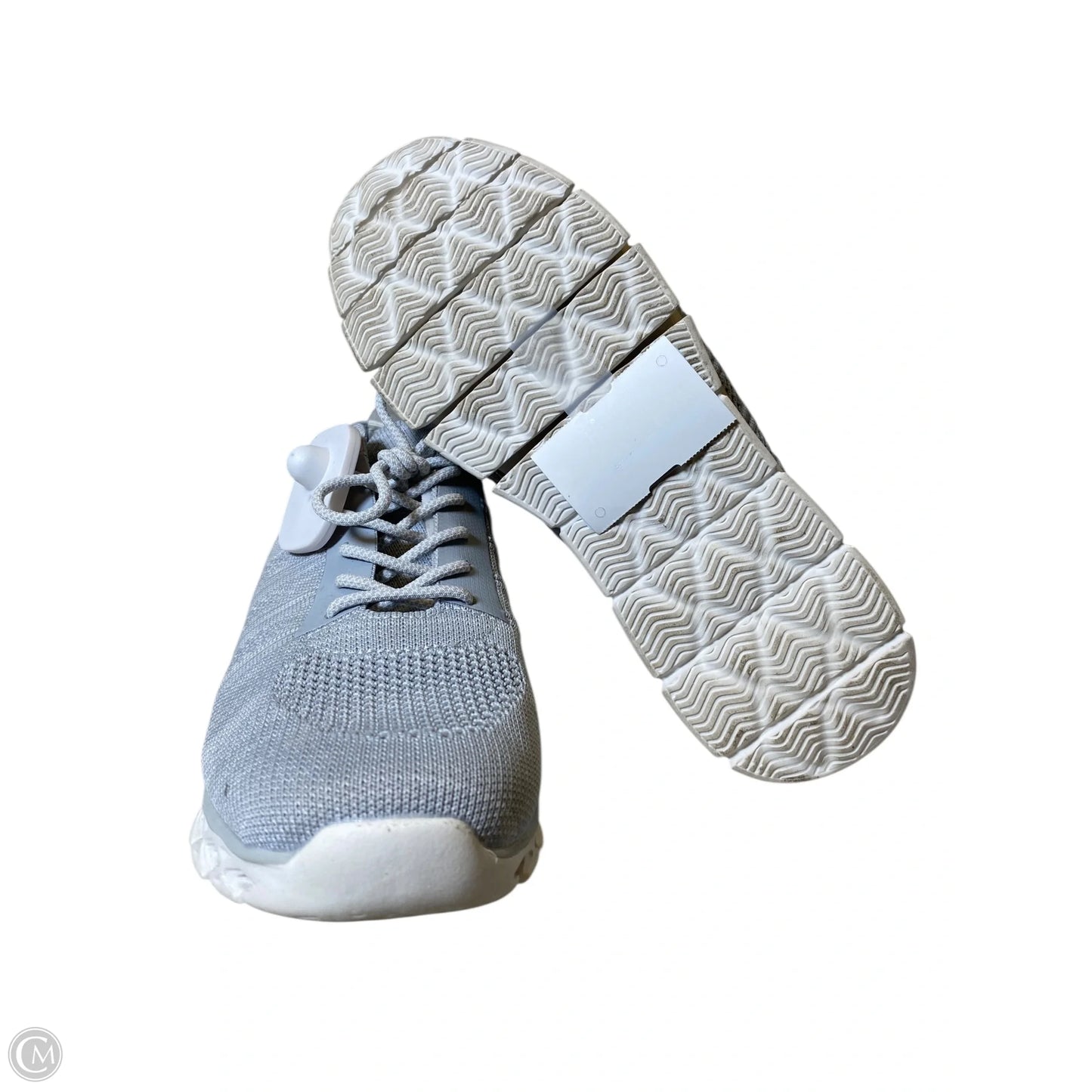 Shoes Athletic By Clothes Mentor In Grey, Size: 8