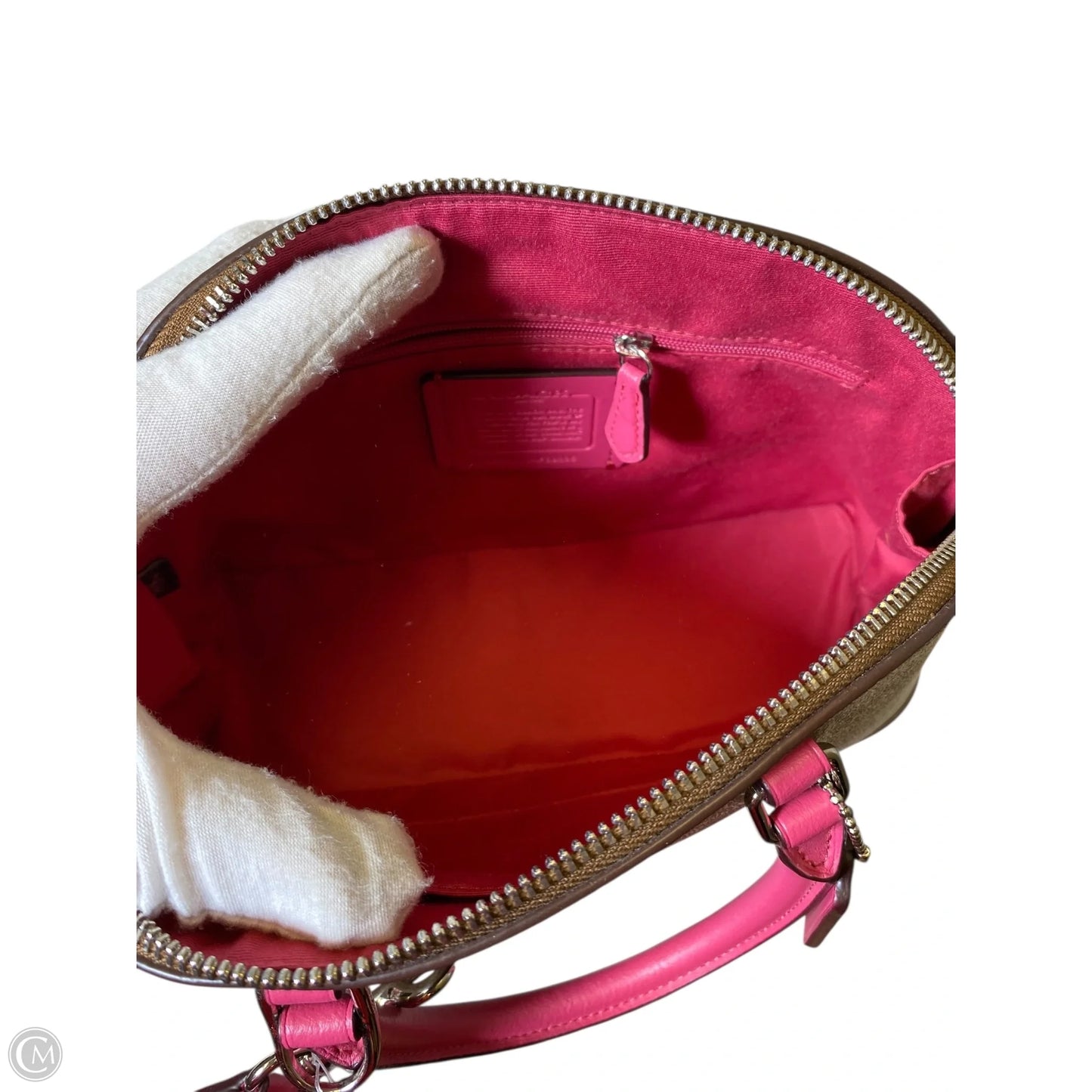 Handbag Designer By Coach, Size: Medium