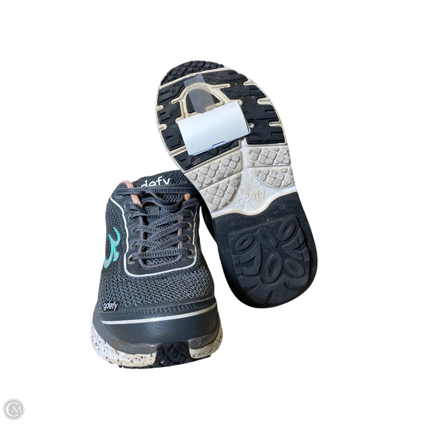 Shoes Athletic By Clothes Mentor In Grey, Size: 6.5