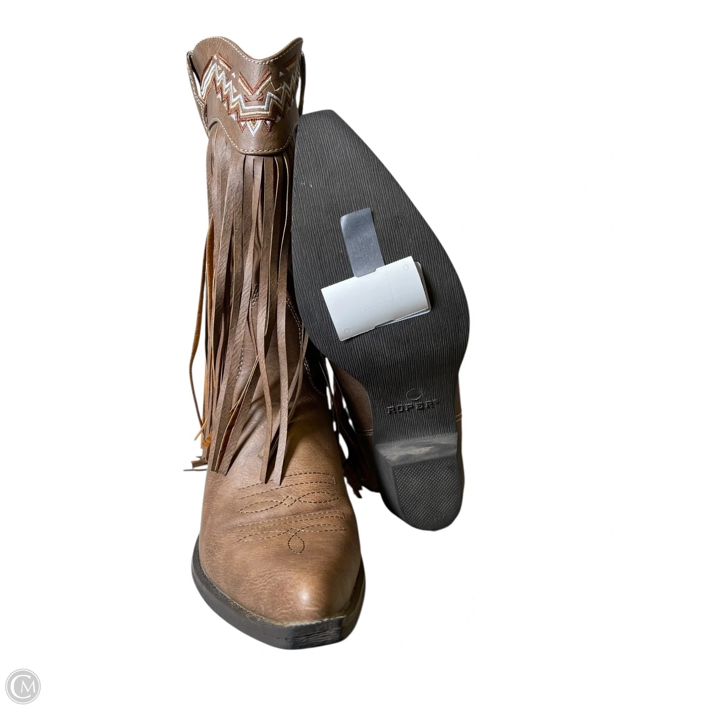 Boots Western By Roper In Brown, Size: 9.5