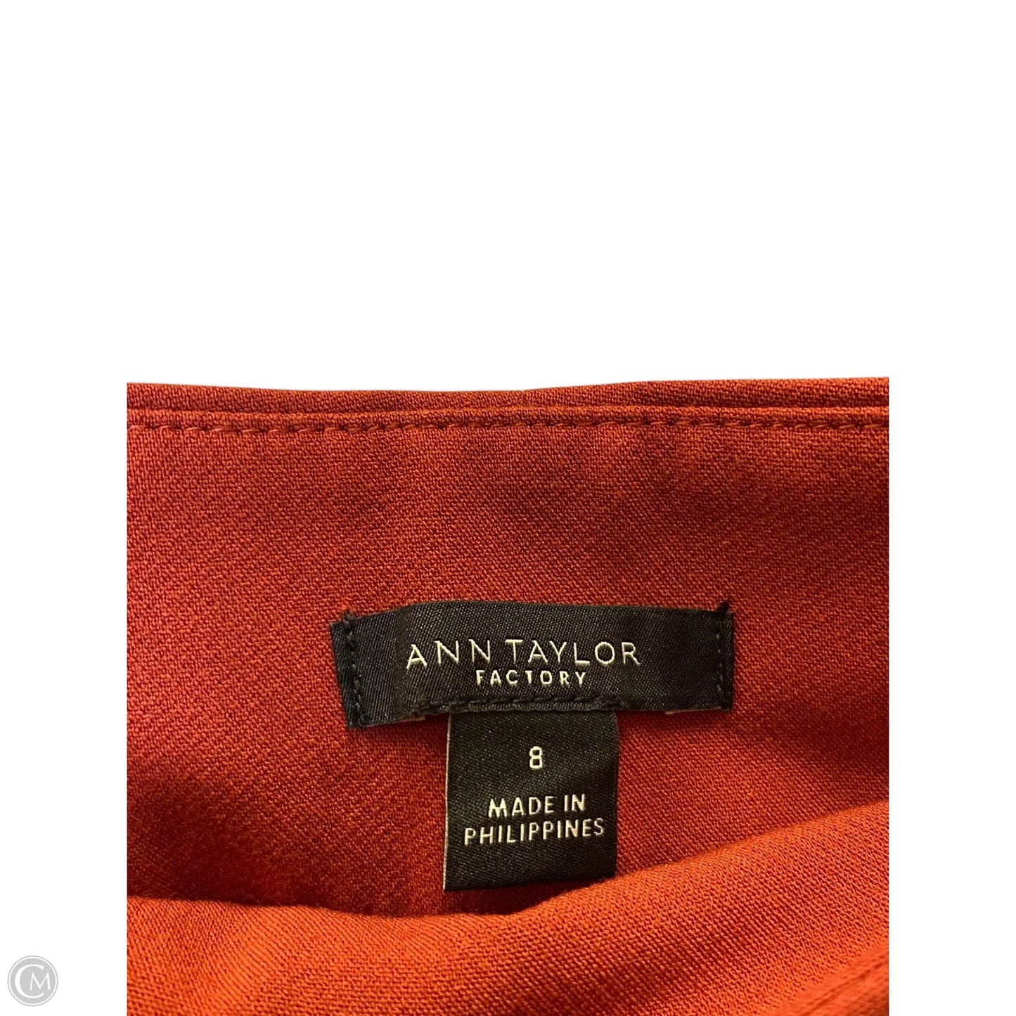 Pants Wide Leg By Ann Taylor In Orange, Size: 8