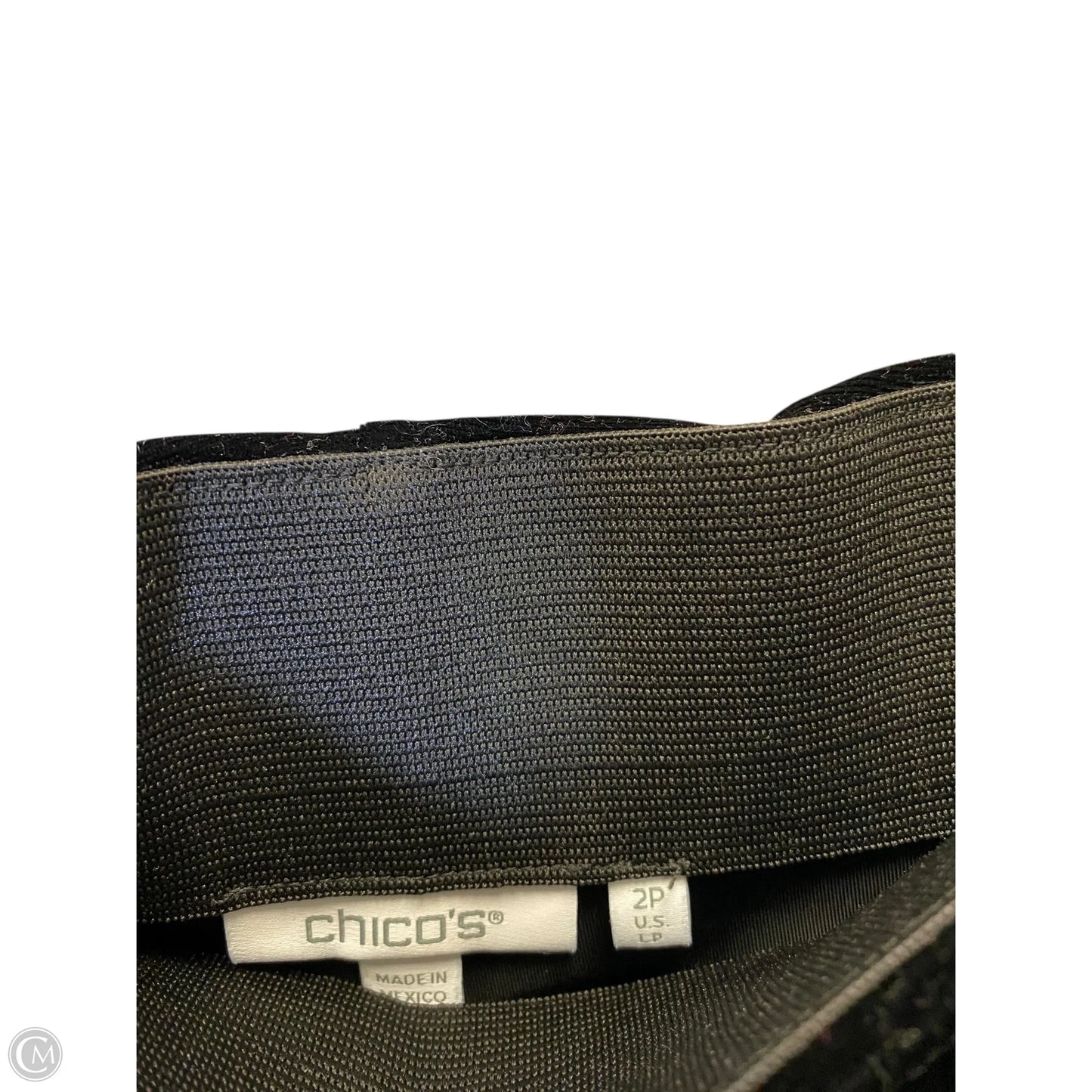 Pants Wide Leg By Chicos In Black, Size: L