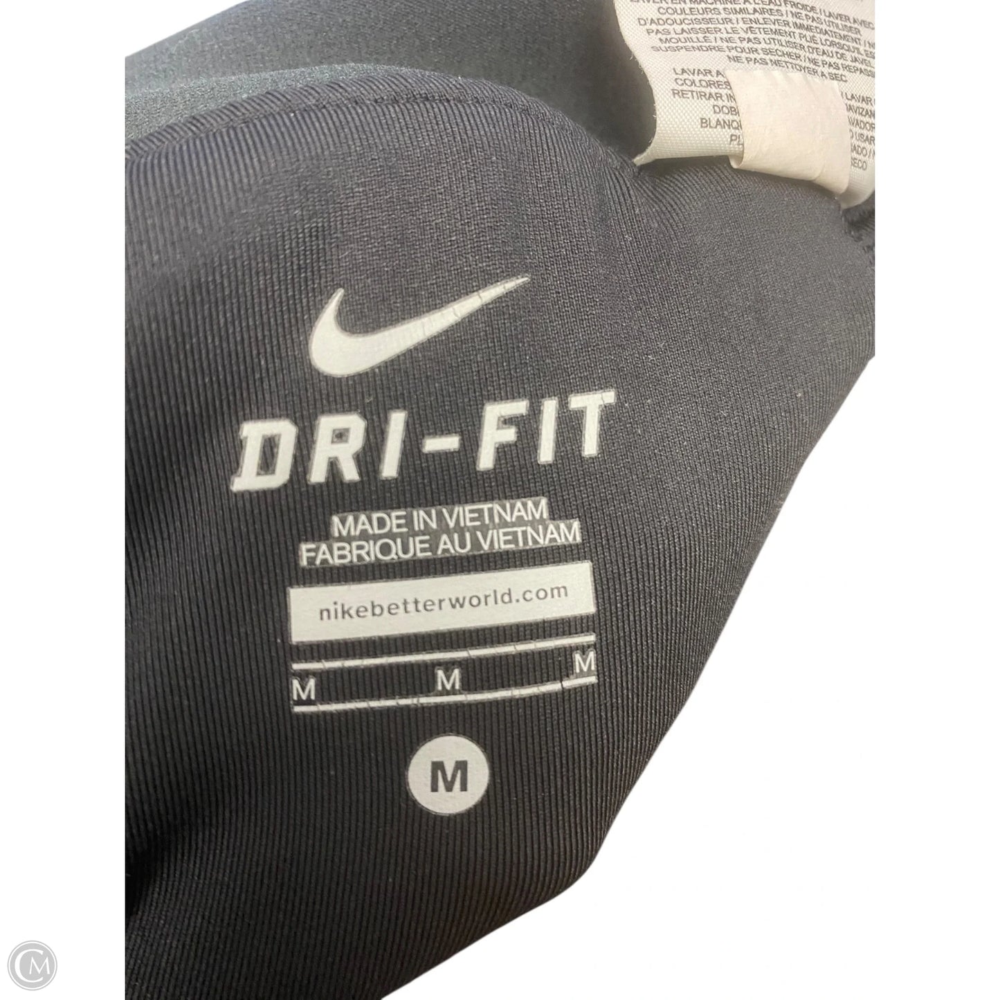 Athletic Shorts By Nike In Black, Size: M
