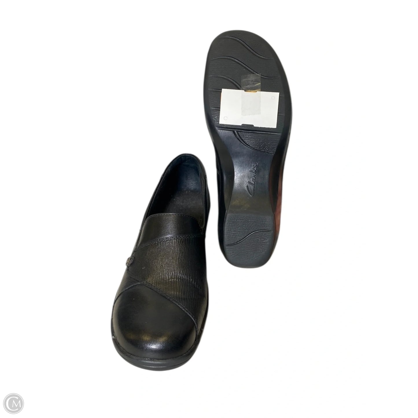 Shoes Heels Block By Clarks In Black, Size: 7