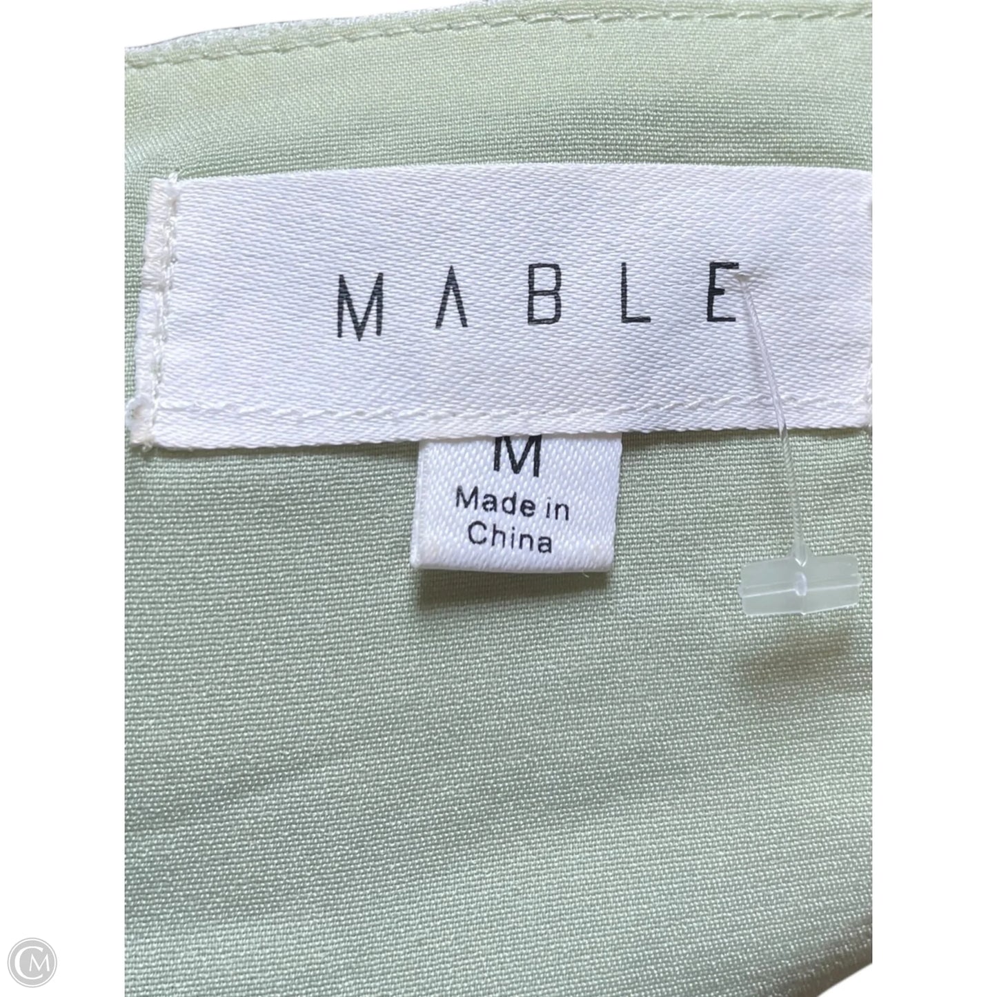 Top Long Sleeve By Mable In Green, Size: M