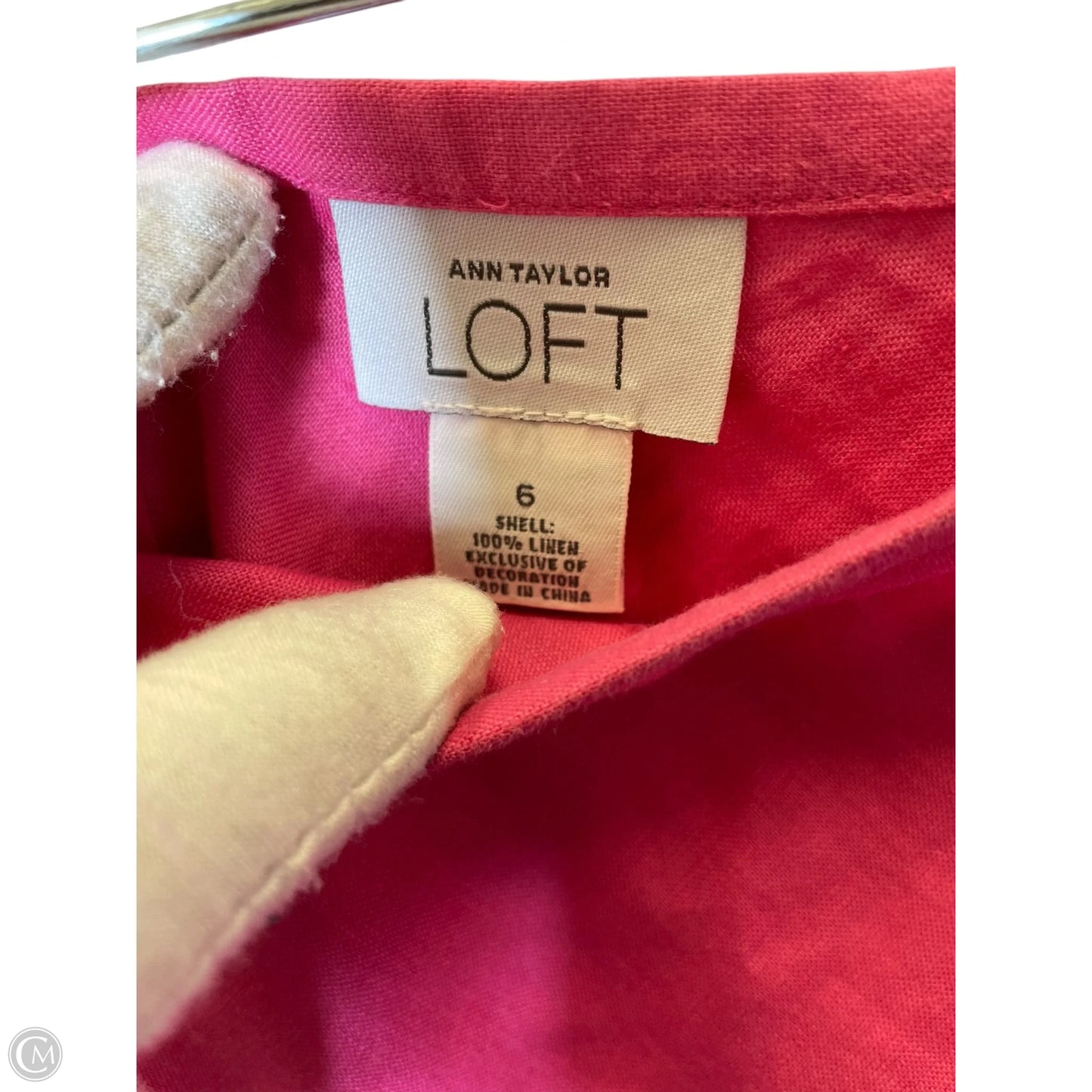 Skirt Midi By Loft In Pink, Size: 6