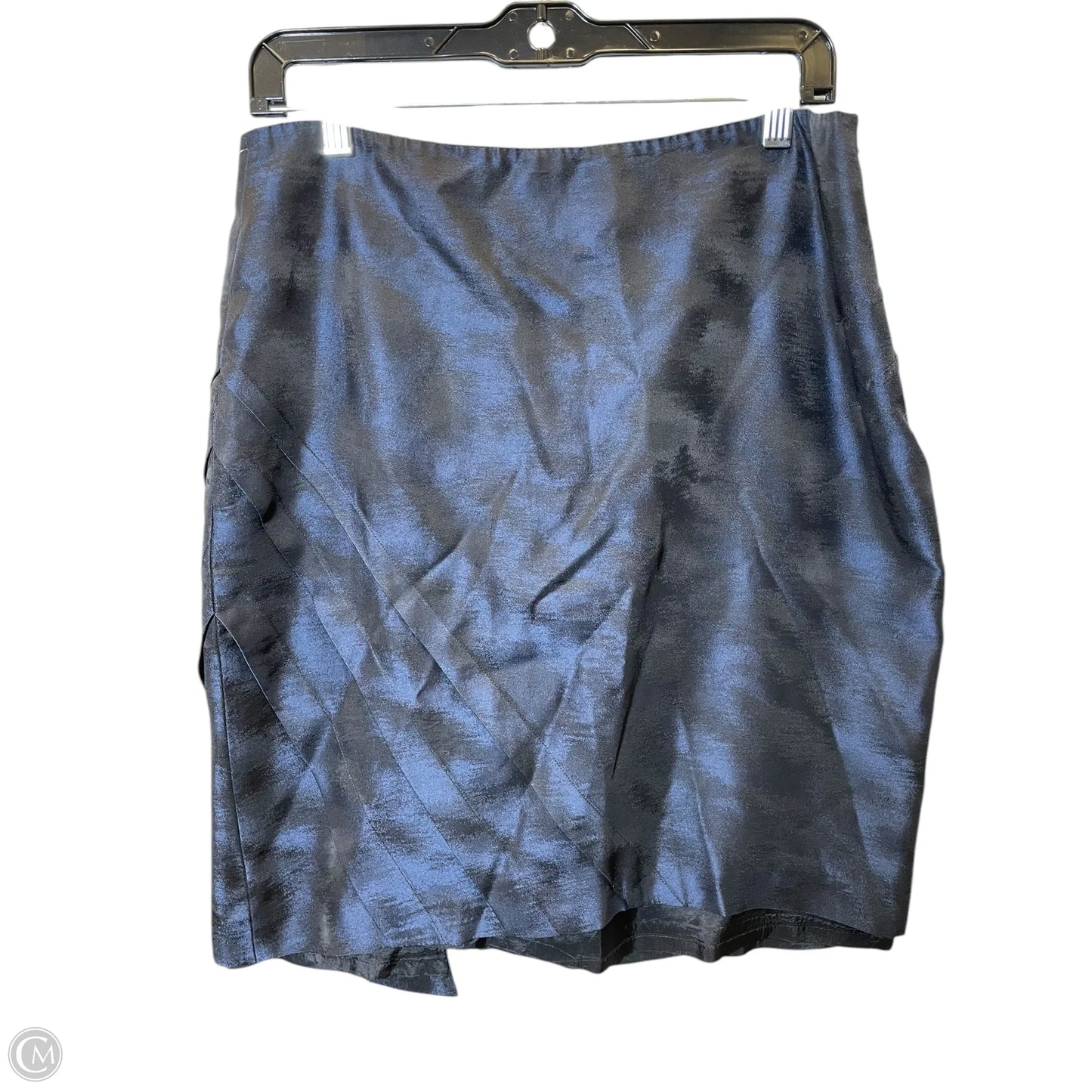 Skirt Mini & Short By Ann Taylor In Black & Blue, Size: 10