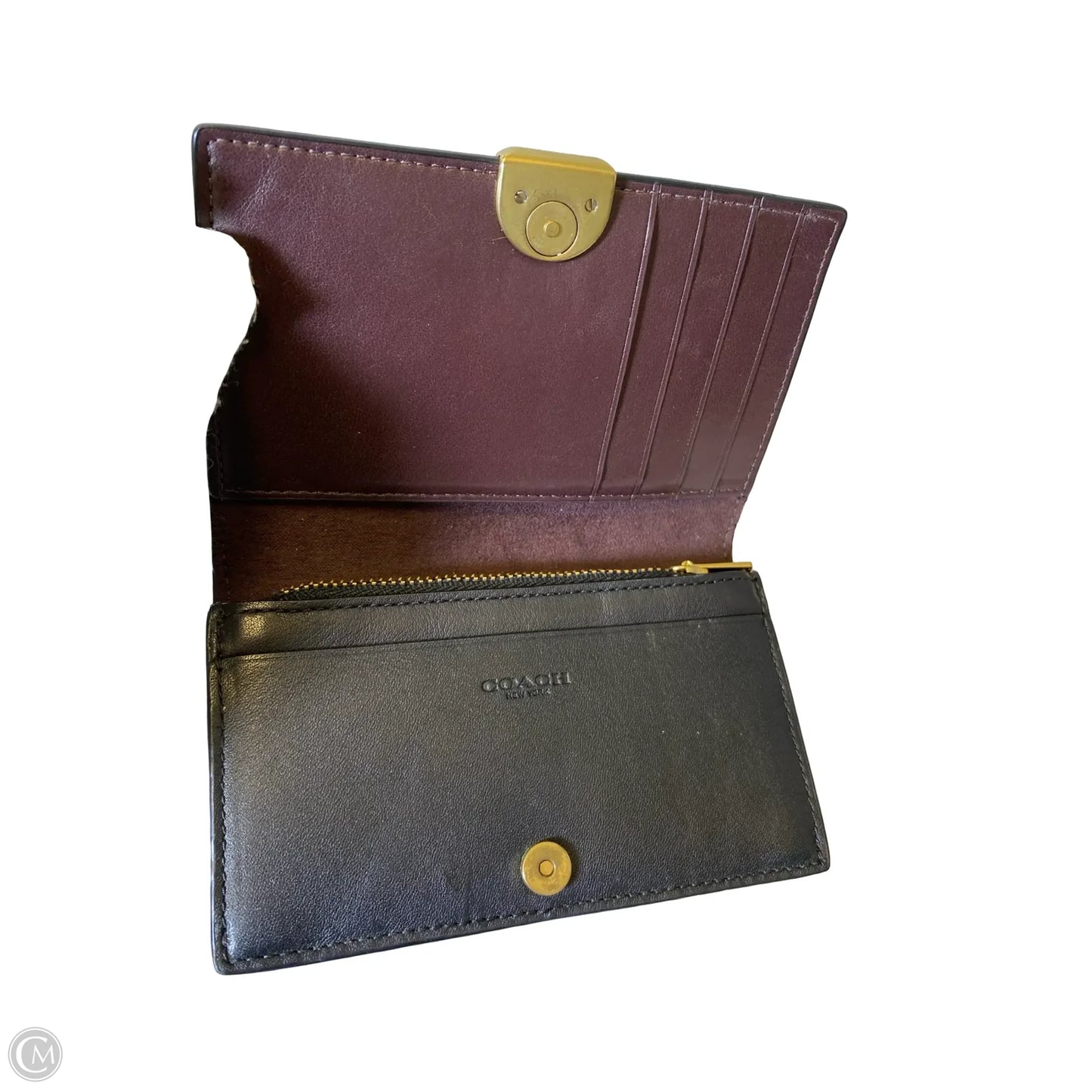 Wallet Designer By Coach, Size: Small