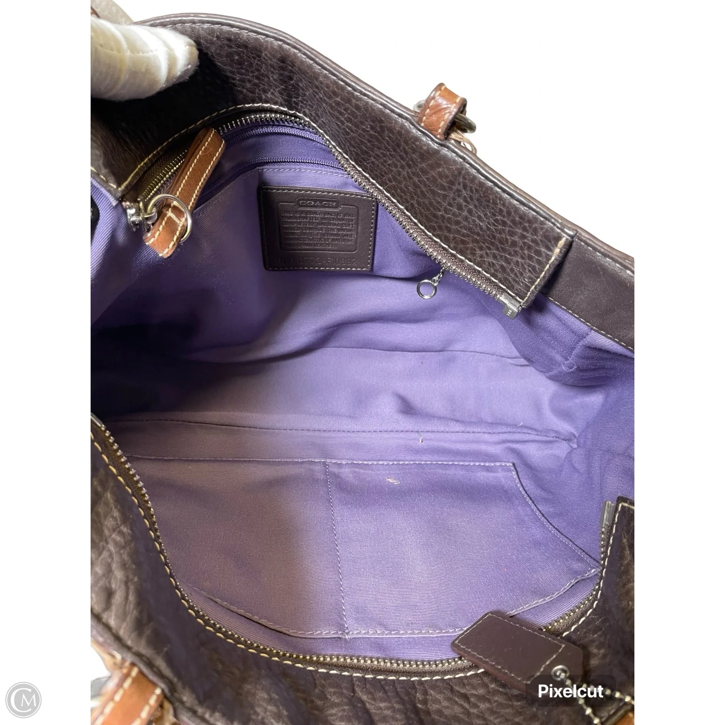 Handbag Designer By Coach, Size: Medium