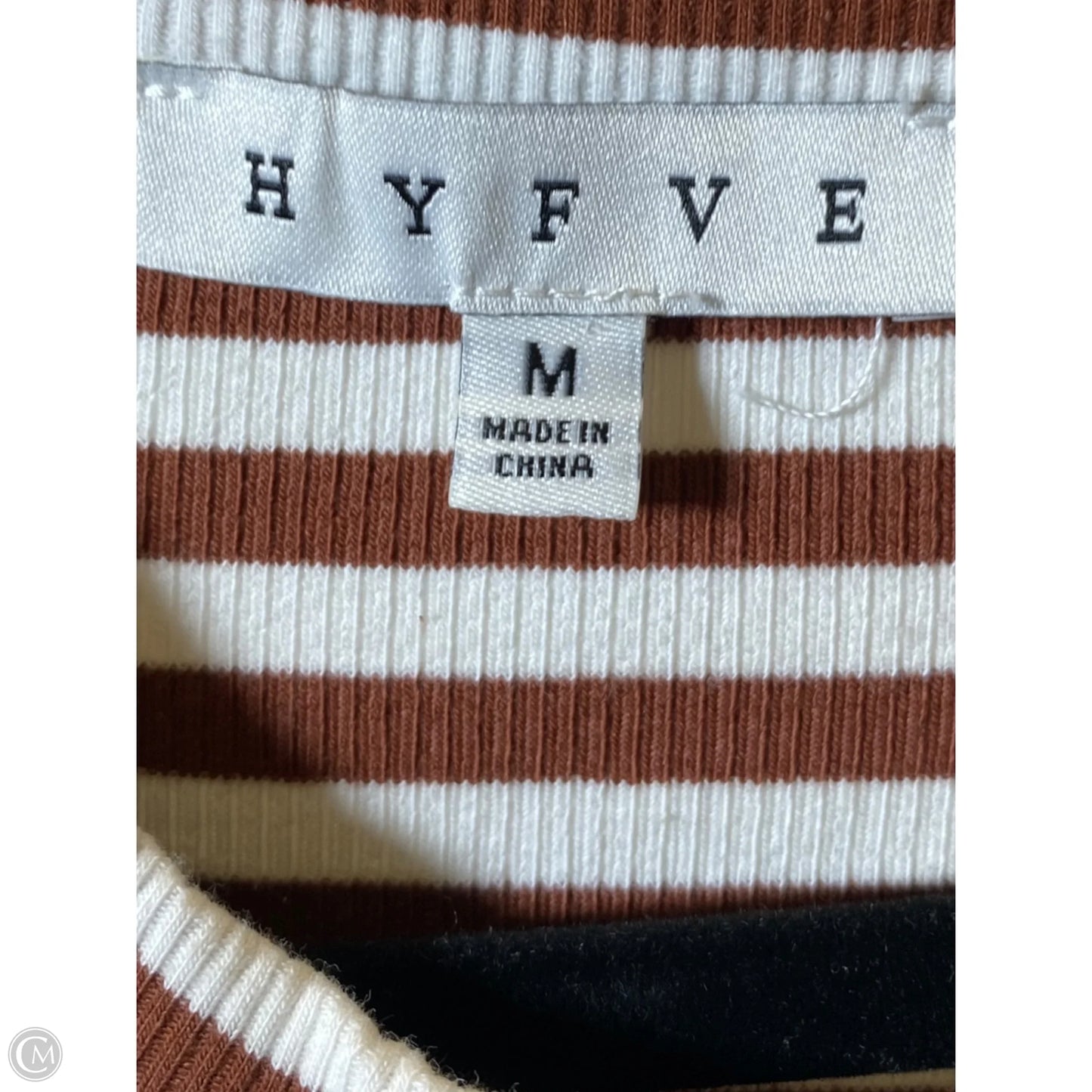Dress Casual Maxi By Hyfve In Brown & White, Size: M