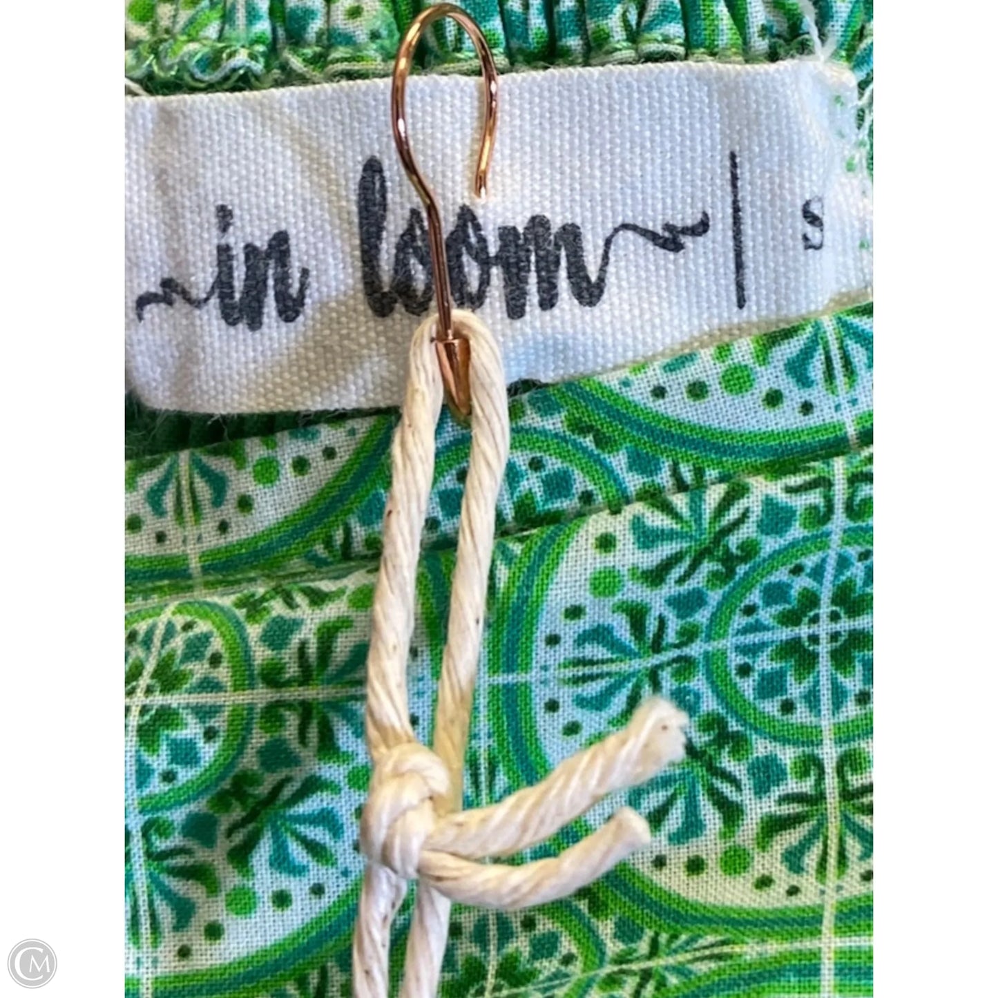 Dress Casual Maxi By In Loom In Green & White, Size: Sp