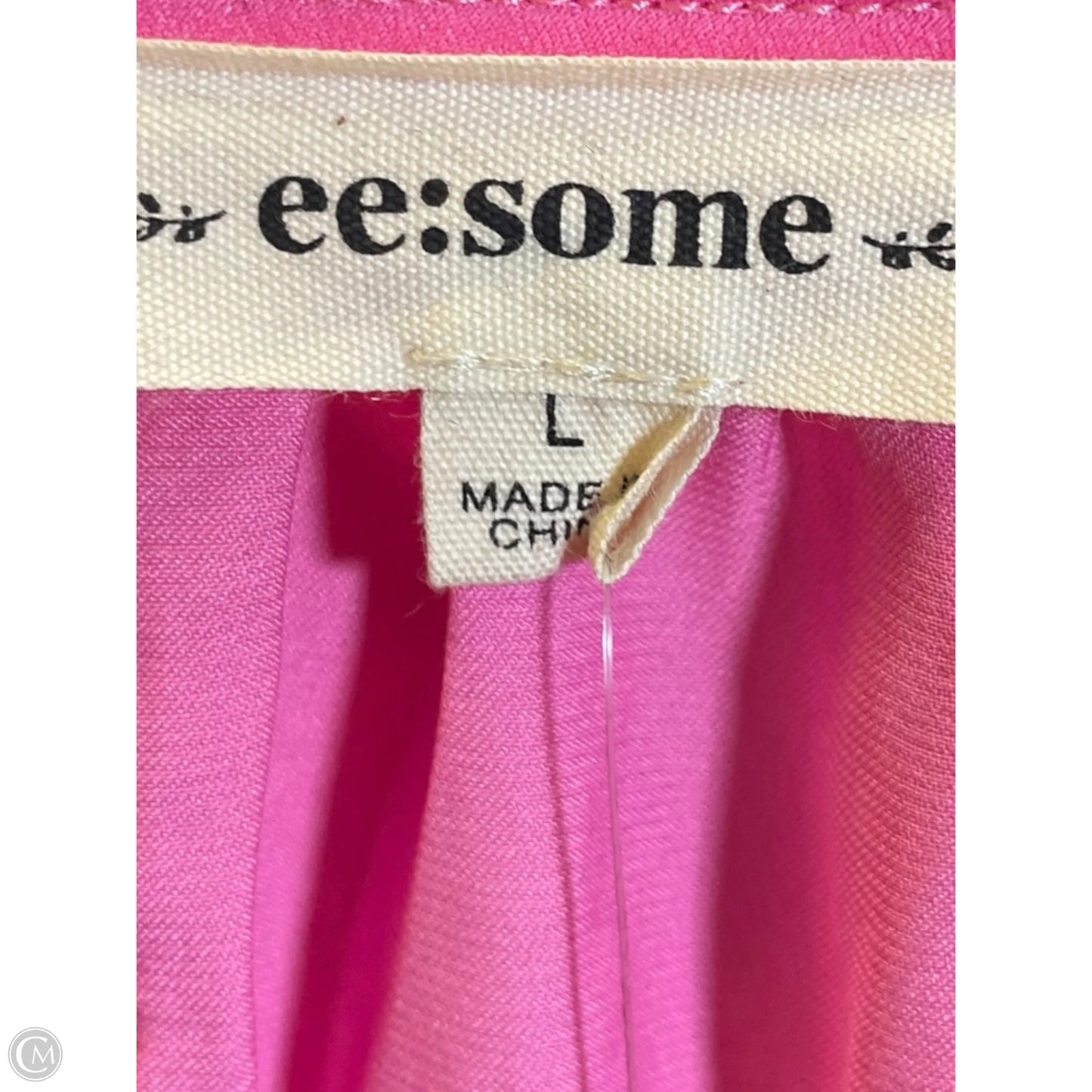 Jumpsuit By Ee Some In Pink, Size: L