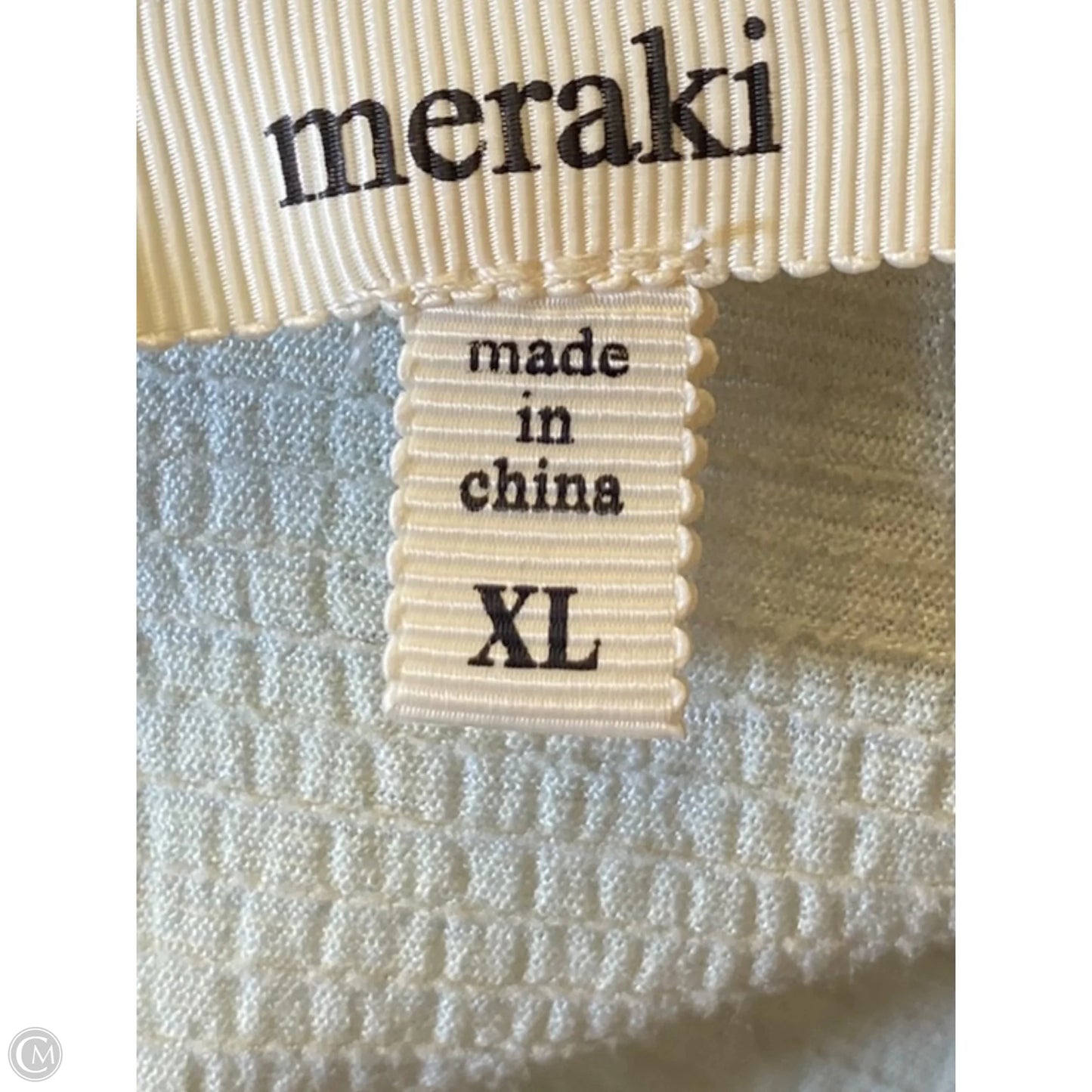 Top Short Sleeve By Meraki In Teal, Size: Xl