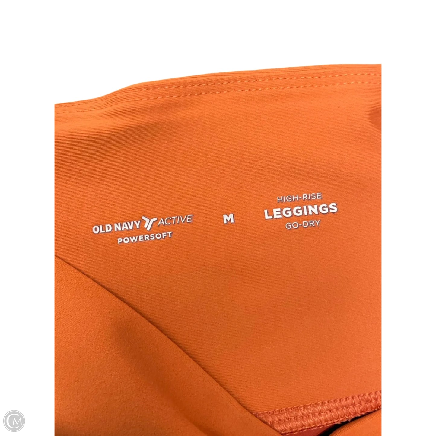 Athletic Leggings By Old Navy In Orange, Size: M