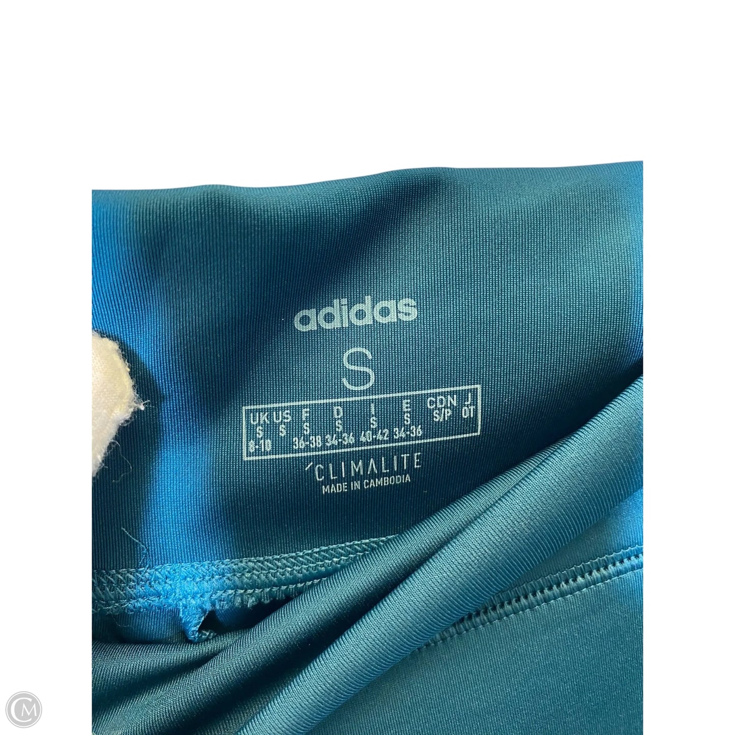 Athletic Leggings By Adidas In Multi-colored, Size: S