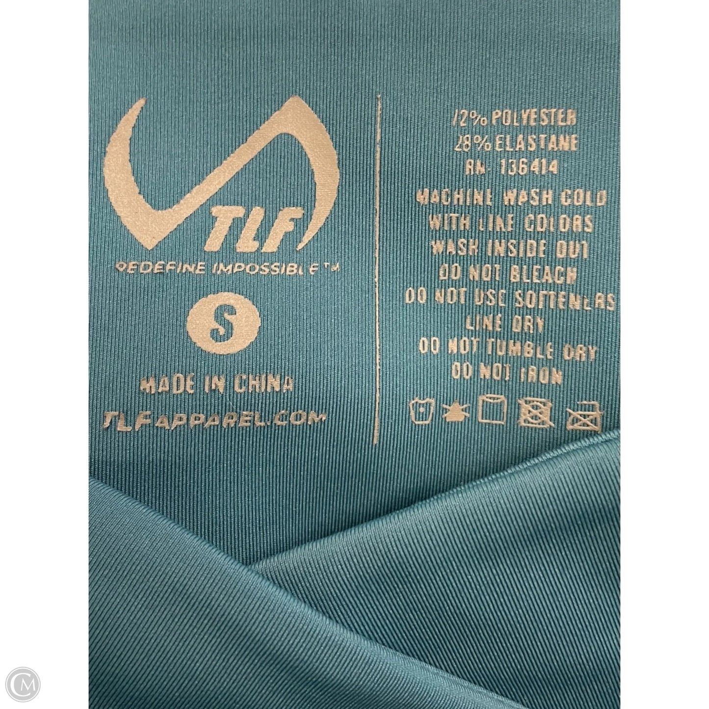 Athletic Leggings By Clothes Mentor In Blue, Size: S