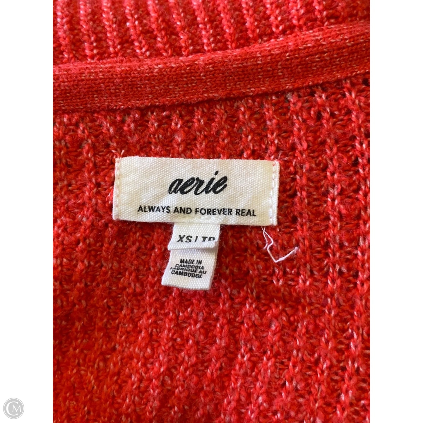Sweater By Aerie In Red, Size: Xs