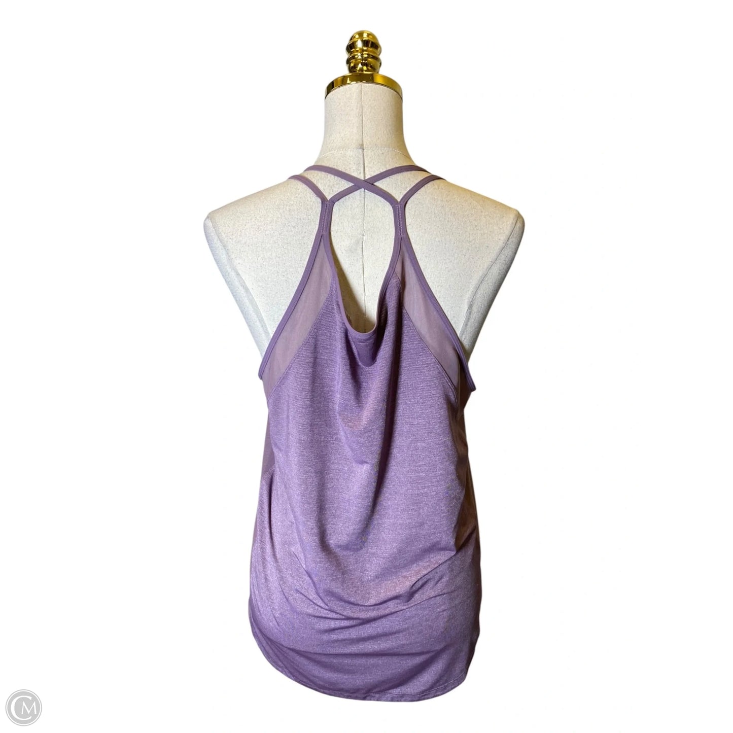 Athletic Tank Top By Lululemon In Purple, Size: L