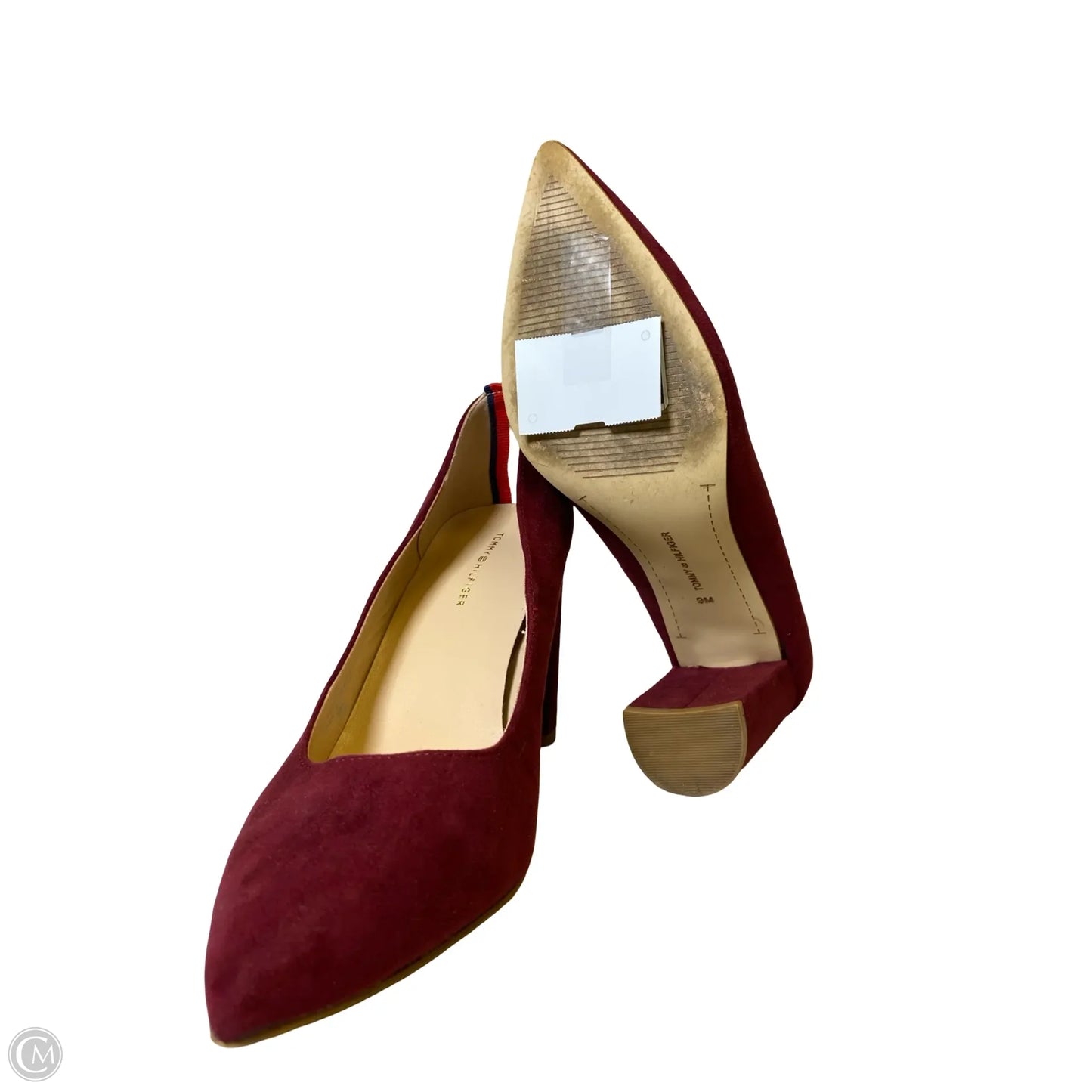 Shoes Heels Block By Tommy Hilfiger In Red, Size: 9
