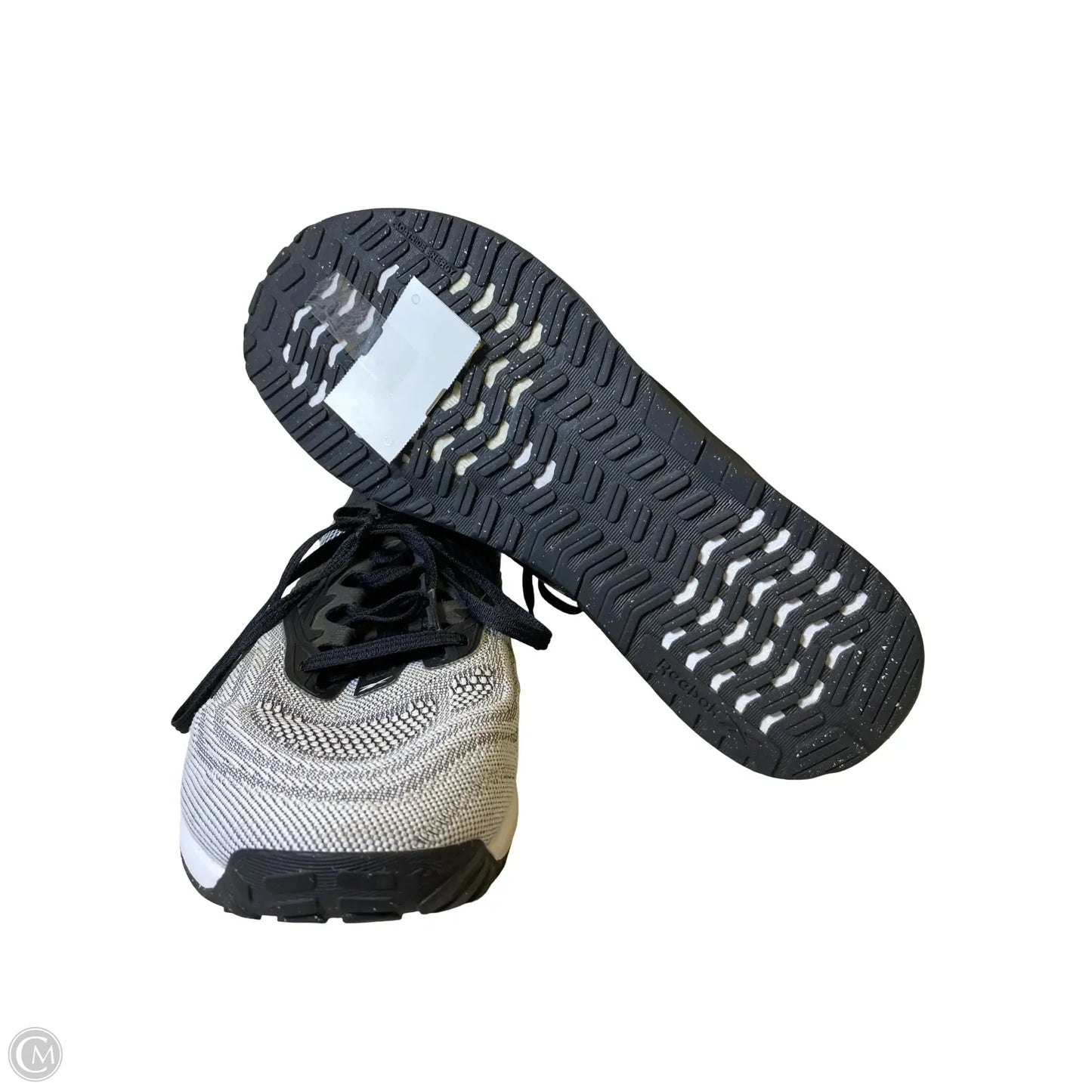 Shoes Athletic By Reebok In Black & White, Size: 10