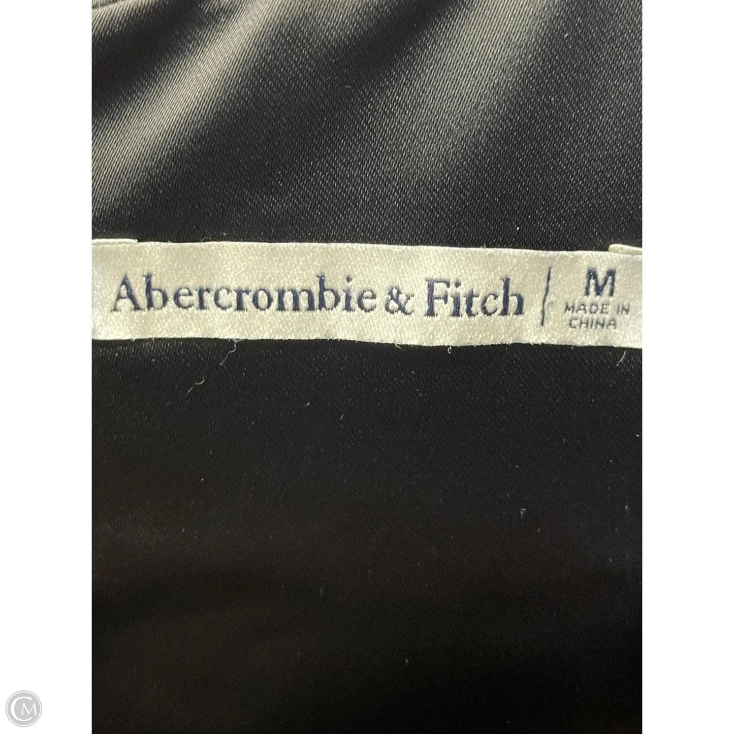 Dress Casual Midi By Abercrombie And Fitch In Black, Size: M