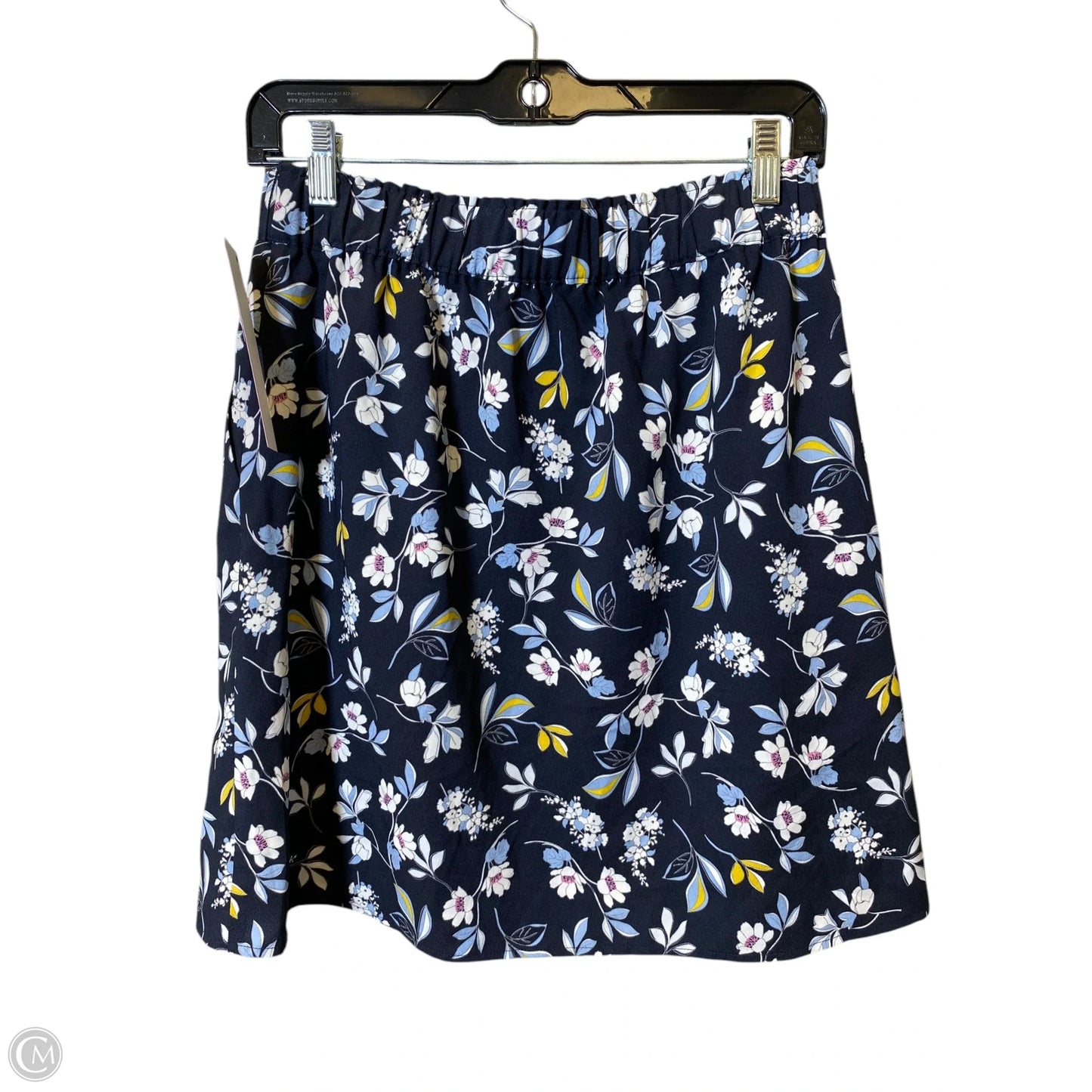 Skirt Midi By Loft In Floral Print, Size: Xs