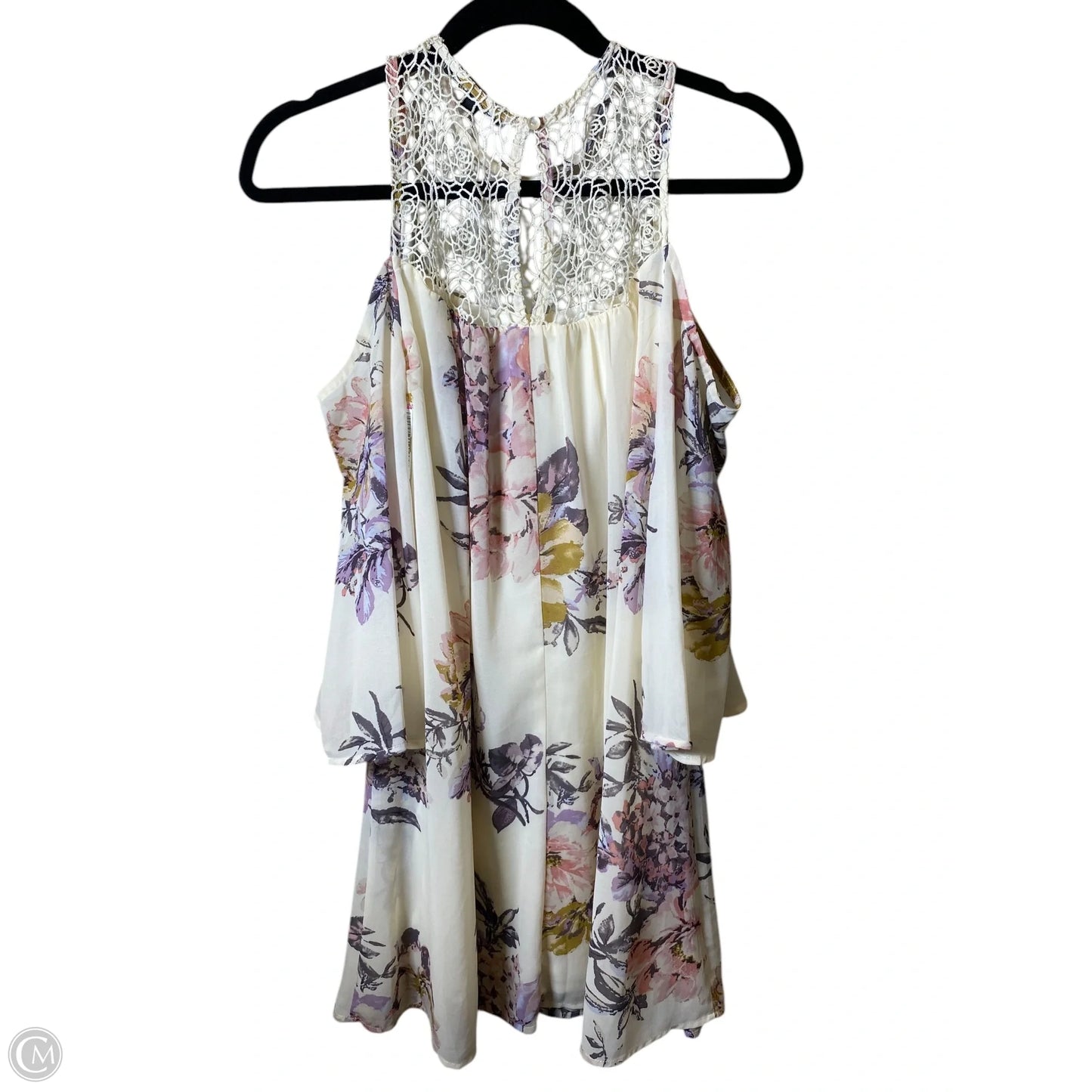 Dress Casual Short By Heart And Soul In Floral Print, Size: S