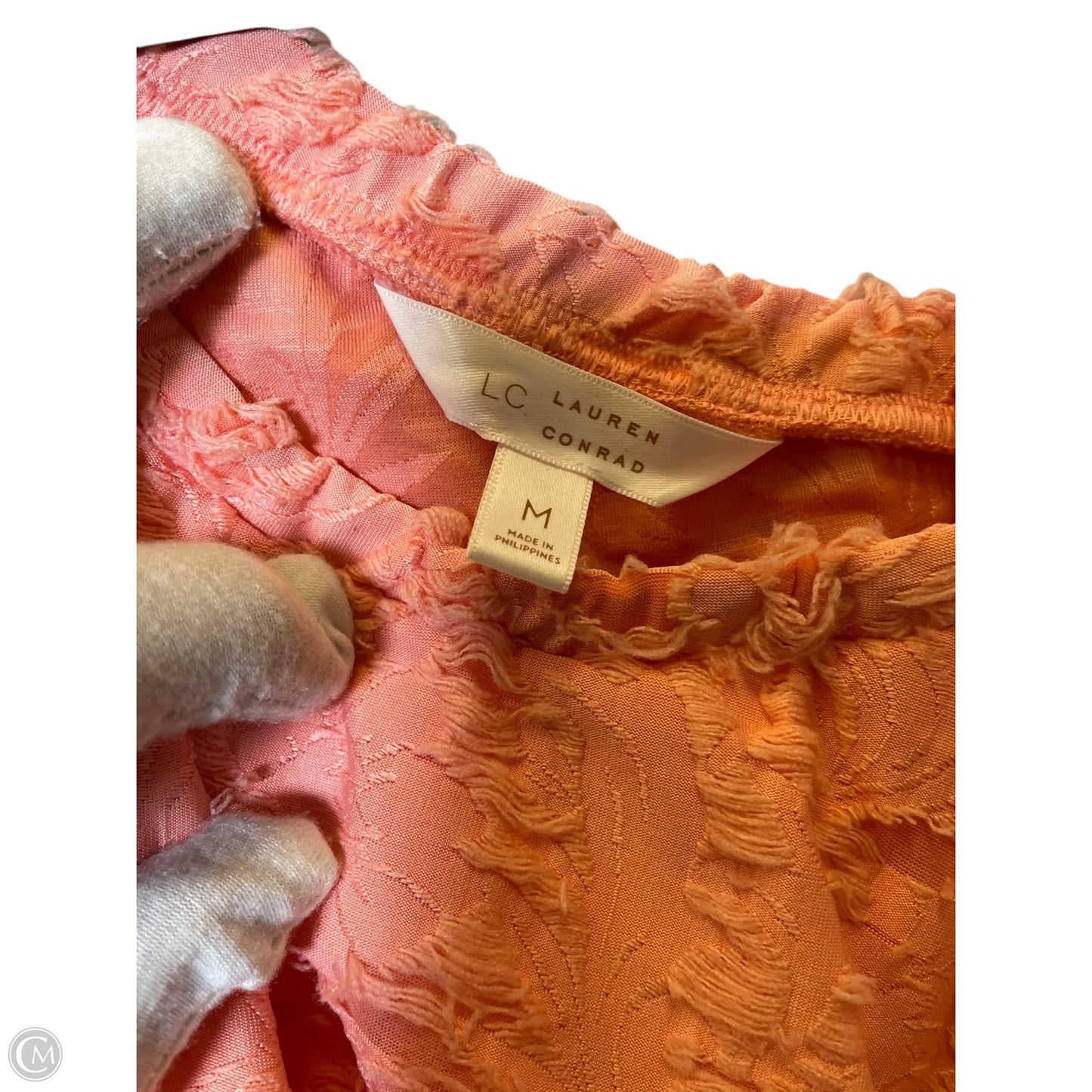 Top Long Sleeve By Lc Lauren Conrad In Peach, Size: M
