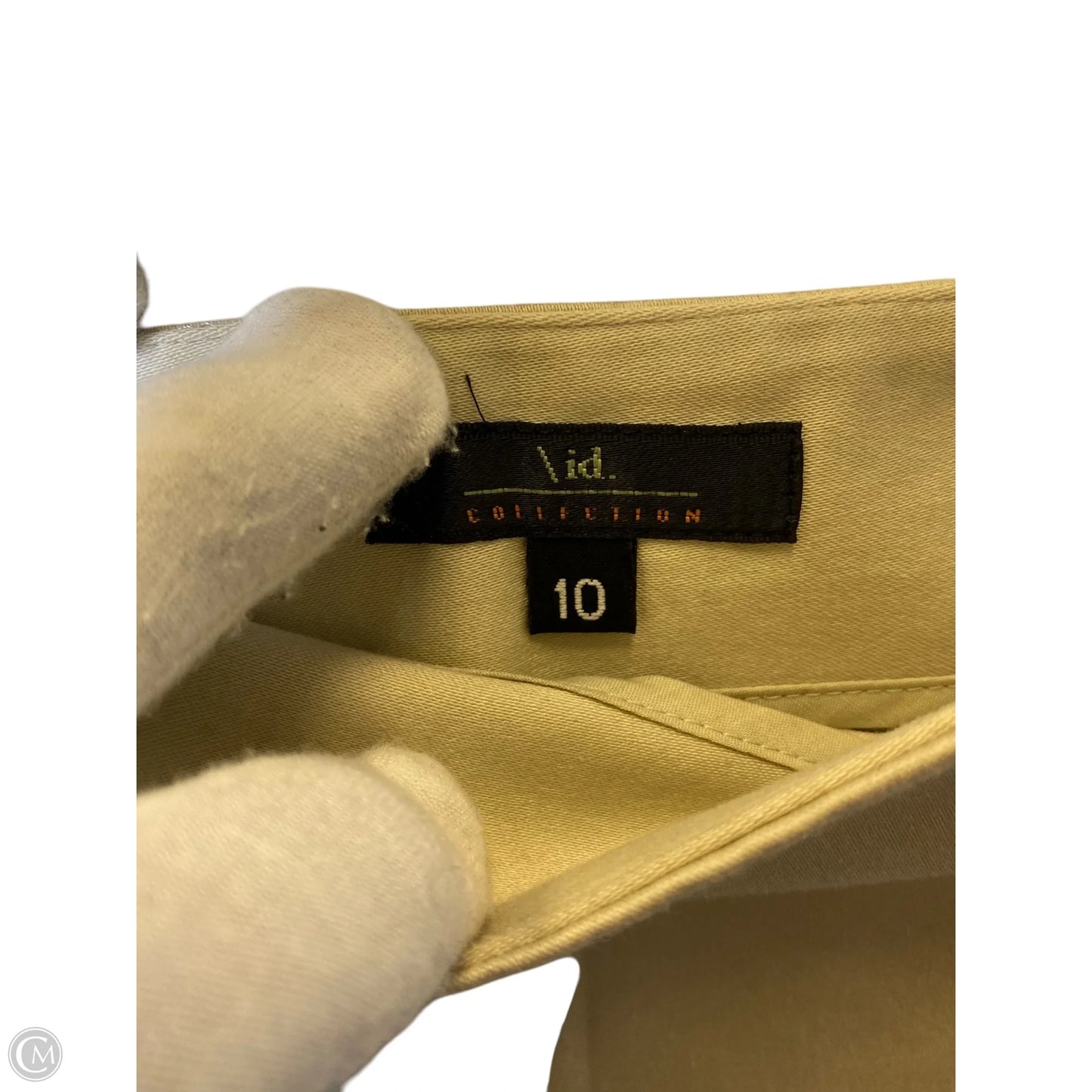Skirt Midi By Clothes Mentor In Beige, Size: 10
