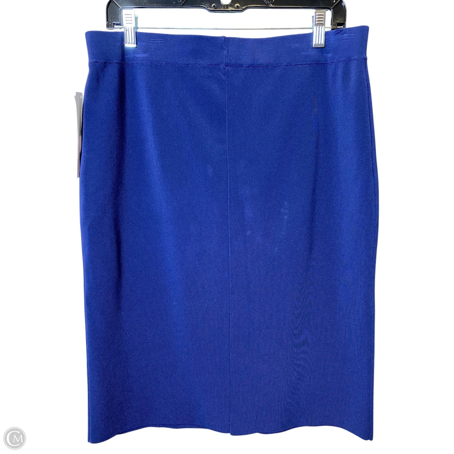 Skirt Midi By Polo Ralph Lauren In Navy, Size: L