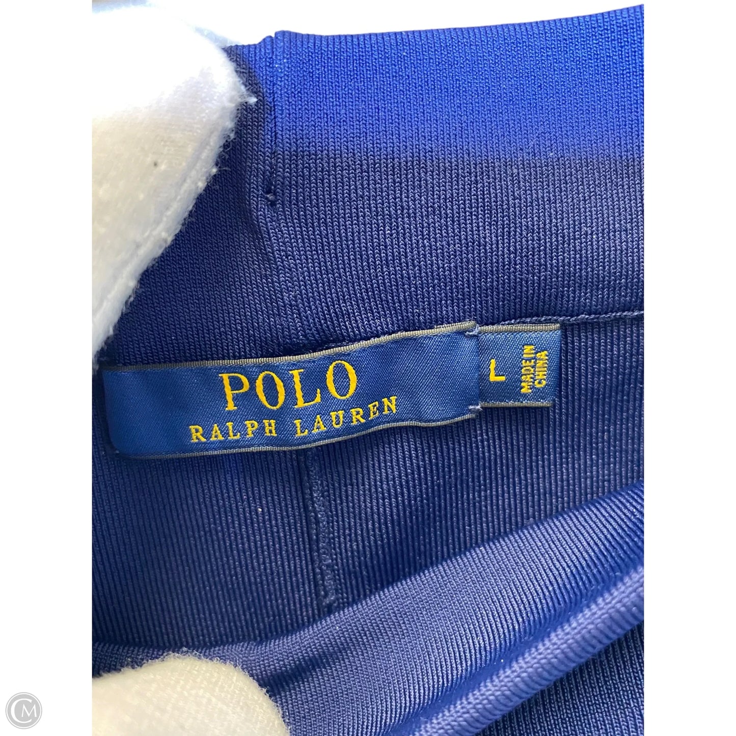 Skirt Midi By Polo Ralph Lauren In Navy, Size: L