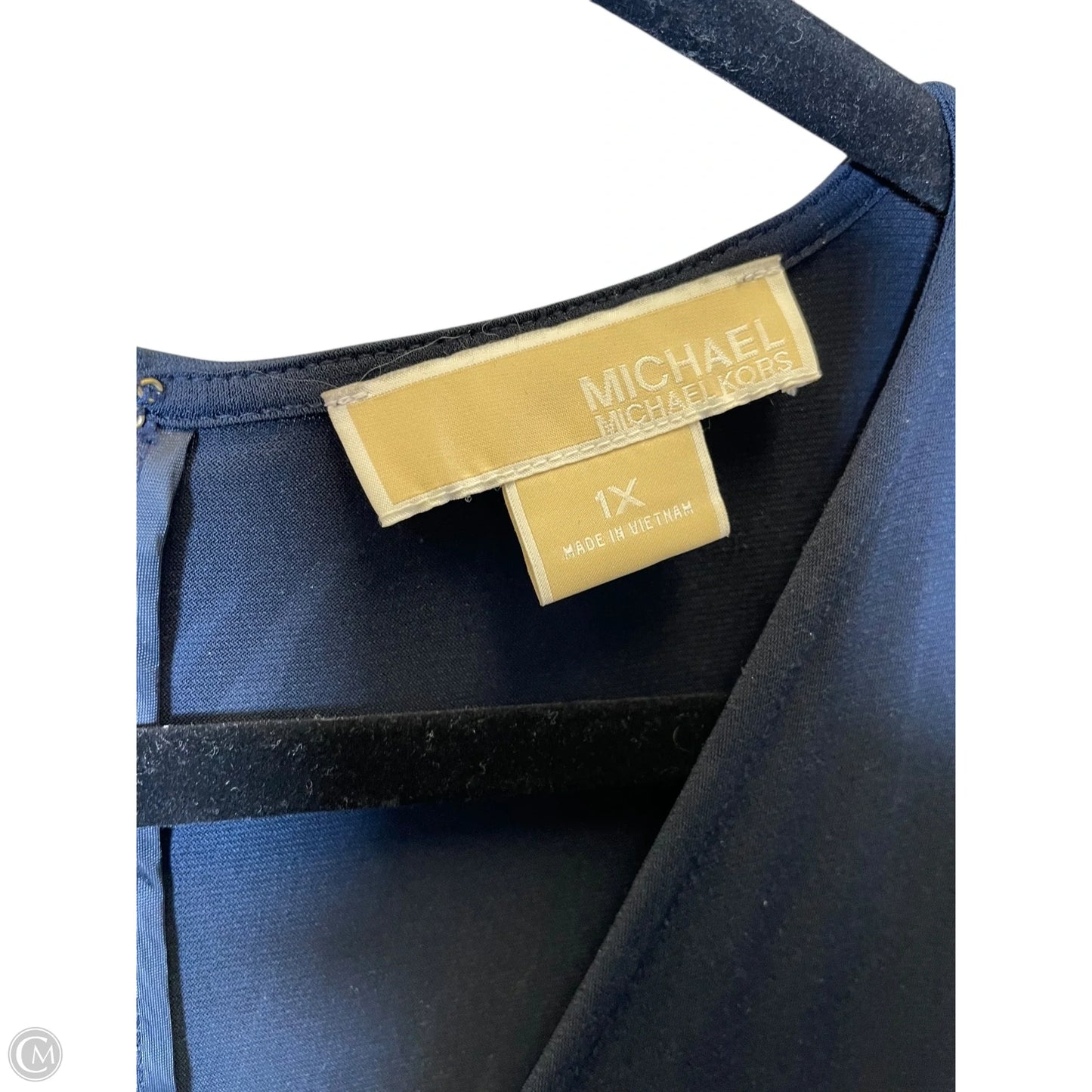 Overalls By Michael By Michael Kors In Navy, Size: 1x