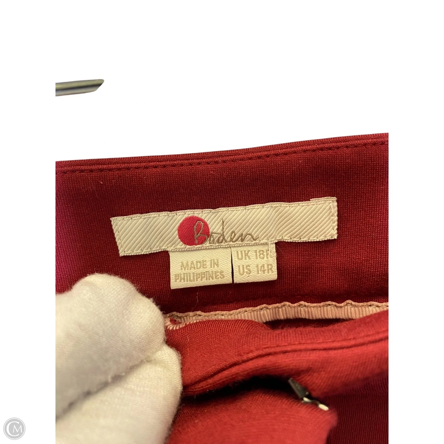 Pants Lounge By Clothes Mentor In Red, Size: 14