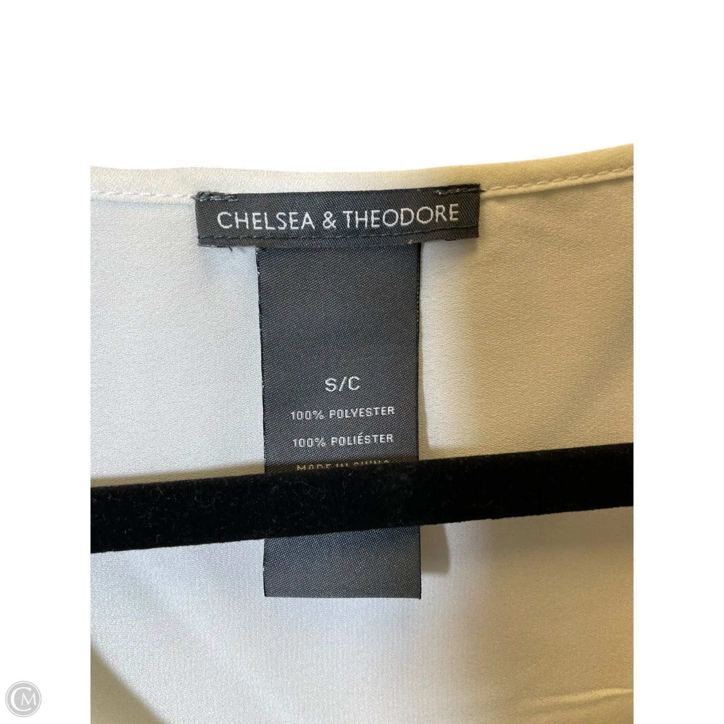 Top Sleeveless By Chelsea And Theodore In White, Size: S