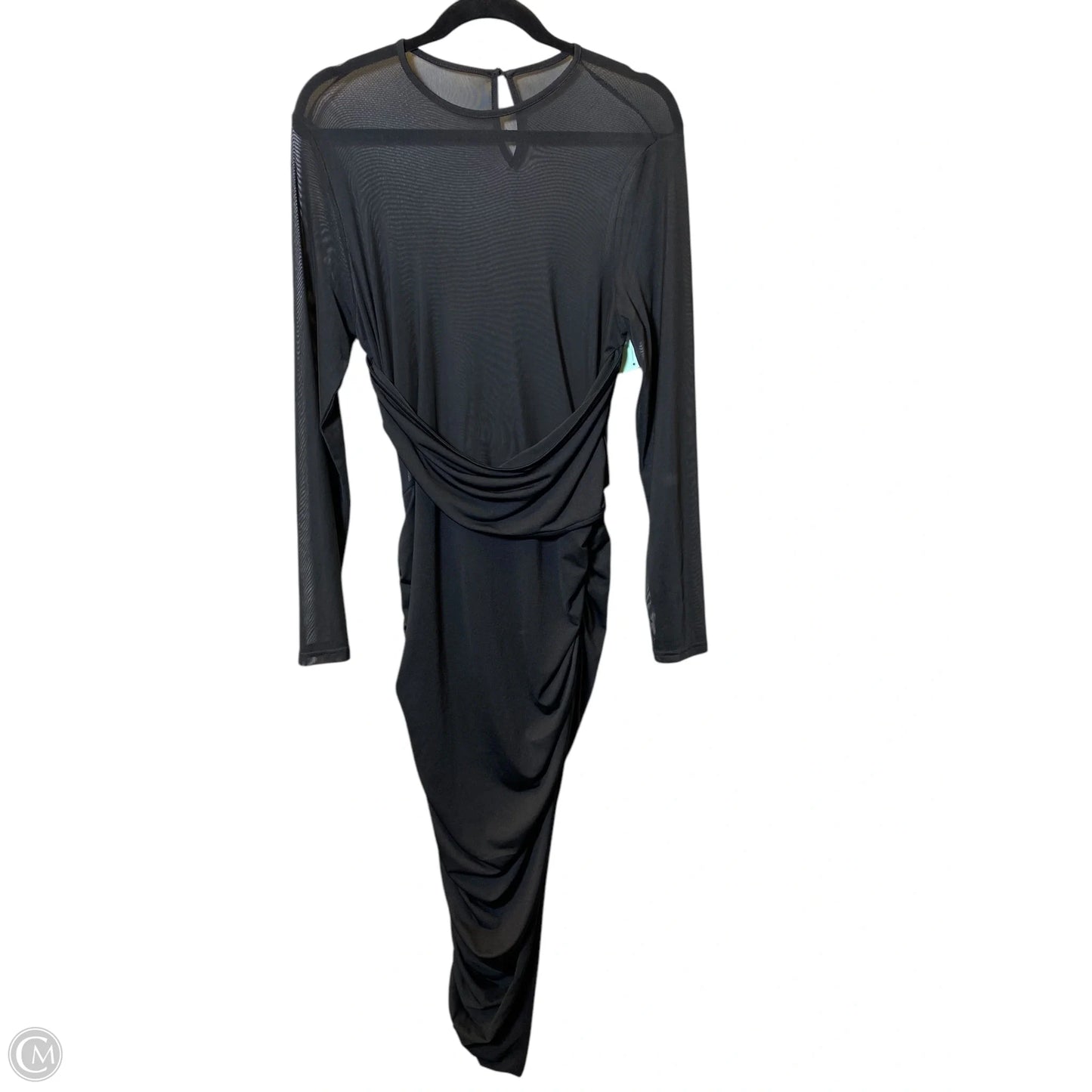 Dress Casual Maxi By Clothes Mentor In Black, Size: L