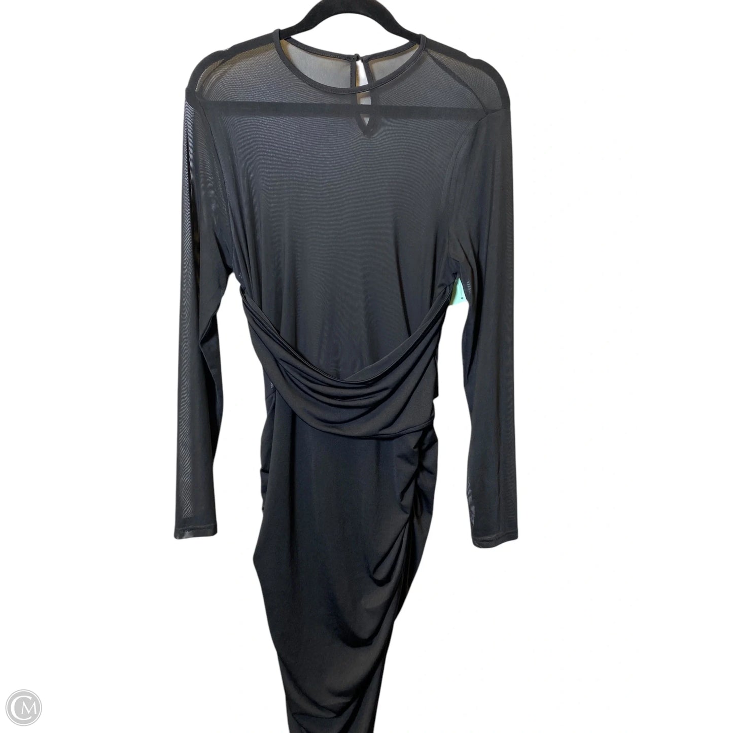 Dress Casual Maxi By Clothes Mentor In Black, Size: L