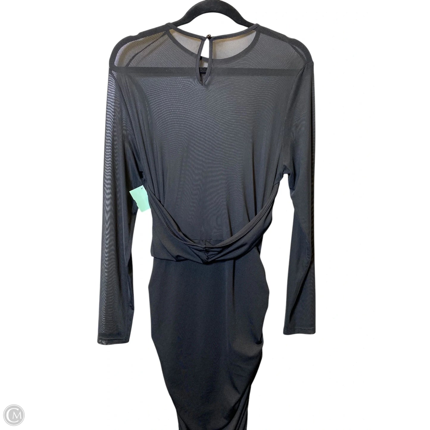 Dress Casual Maxi By Clothes Mentor In Black, Size: L