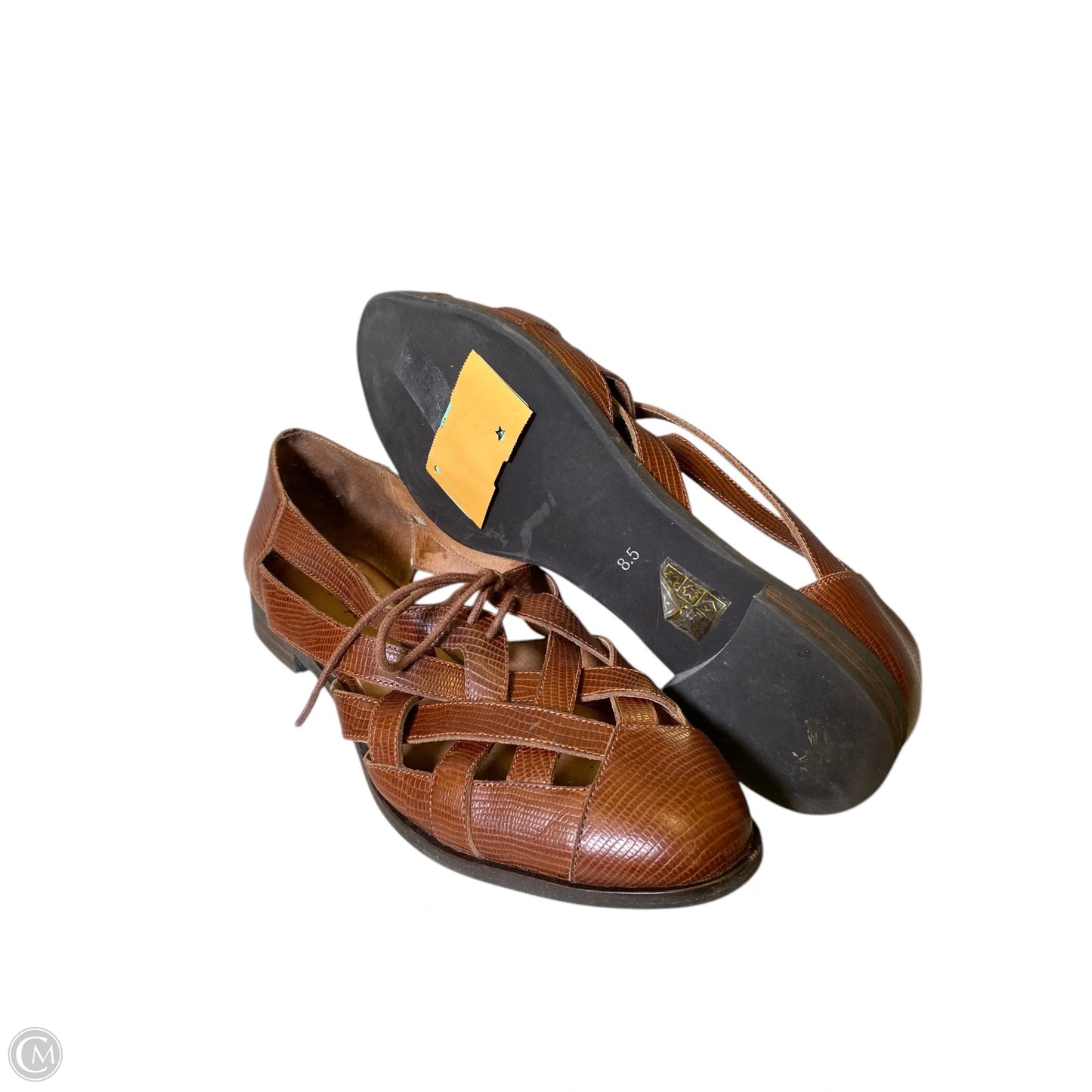 Shoes Flats By Jeffery Campbell In Brown, Size: 8.5