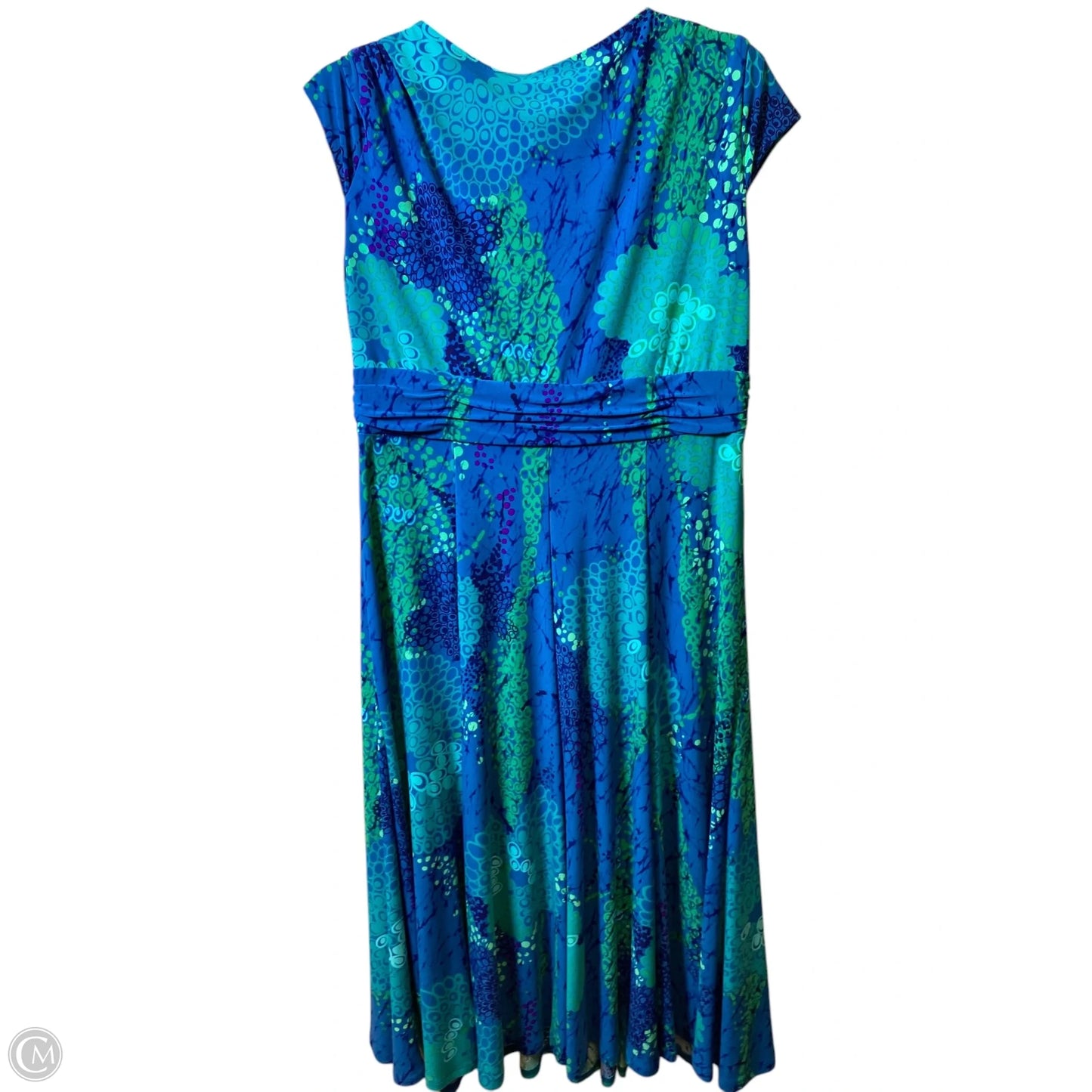 Dress Casual Midi By Jones New York In Multi-colored, Size: M