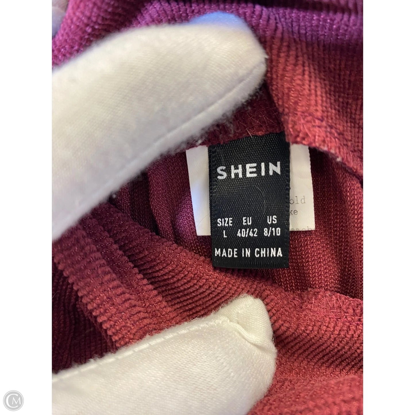 Skirt Mini & Short By Shein In Maroon, Size: L