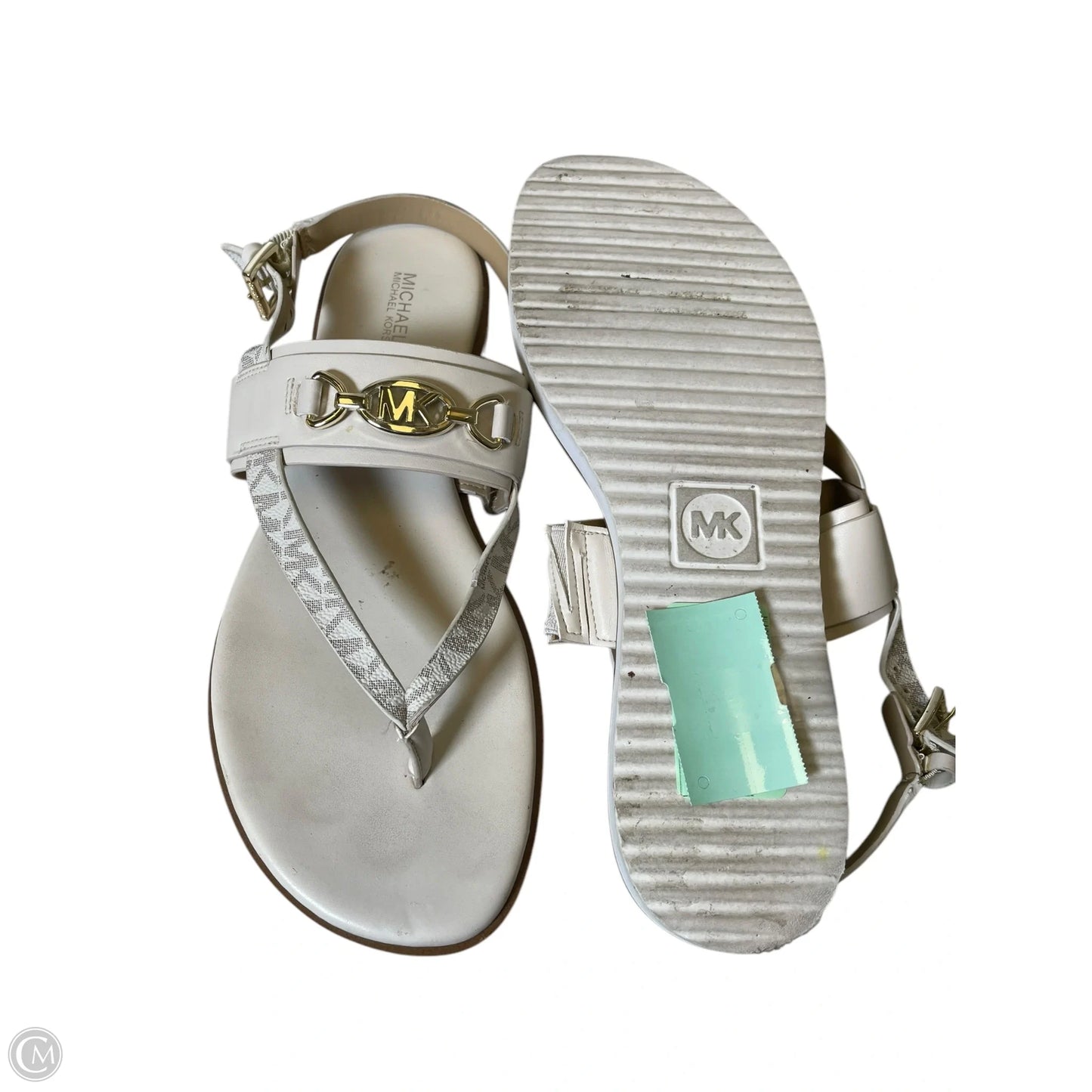 Shoes Flats By Michael By Michael Kors In Cream, Size: 11