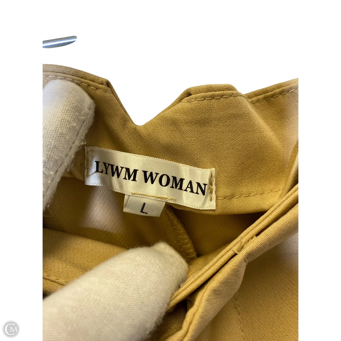 Pants Dress By Clothes Mentor In Tan, Size: L