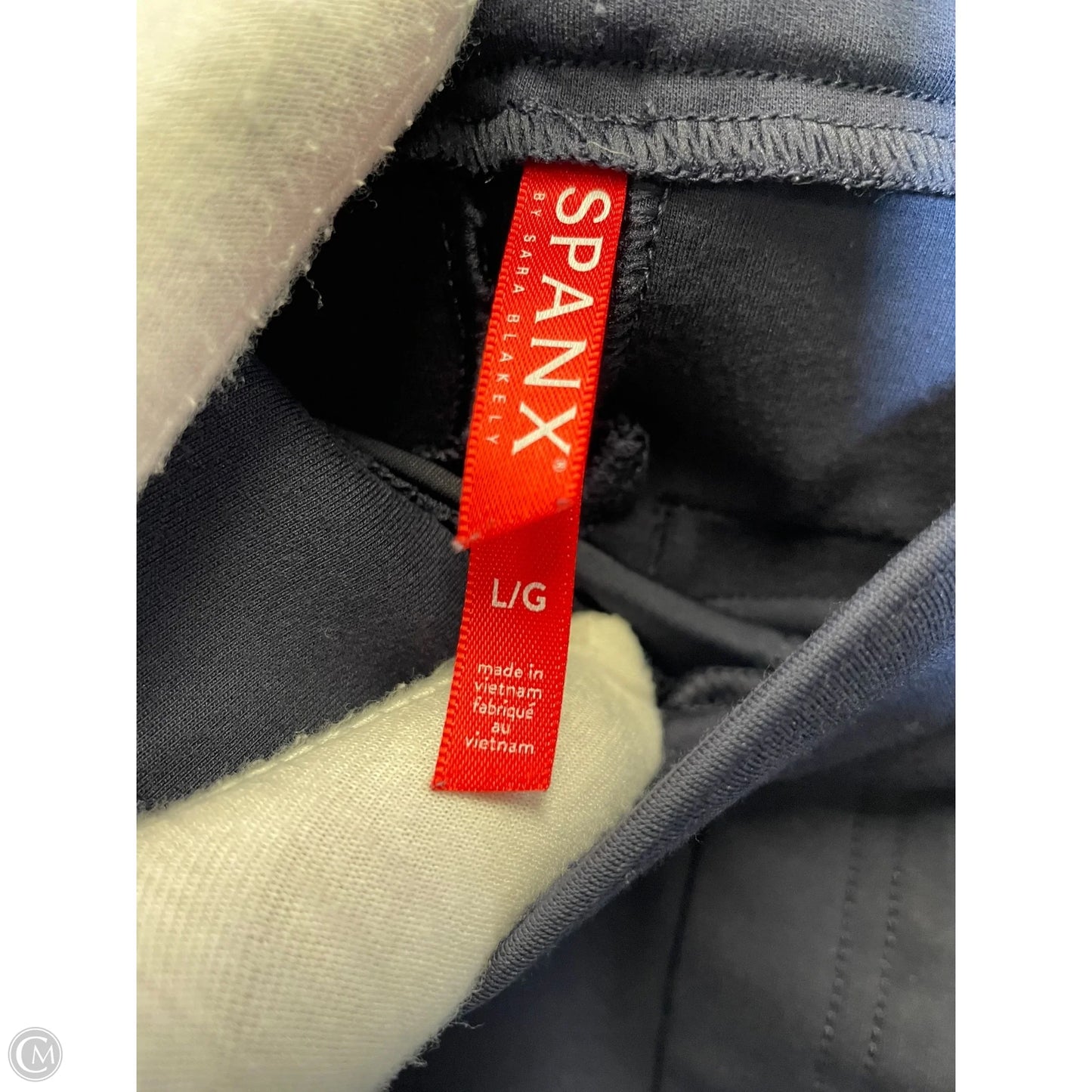 Athletic Pants By Spanx In Navy, Size: L
