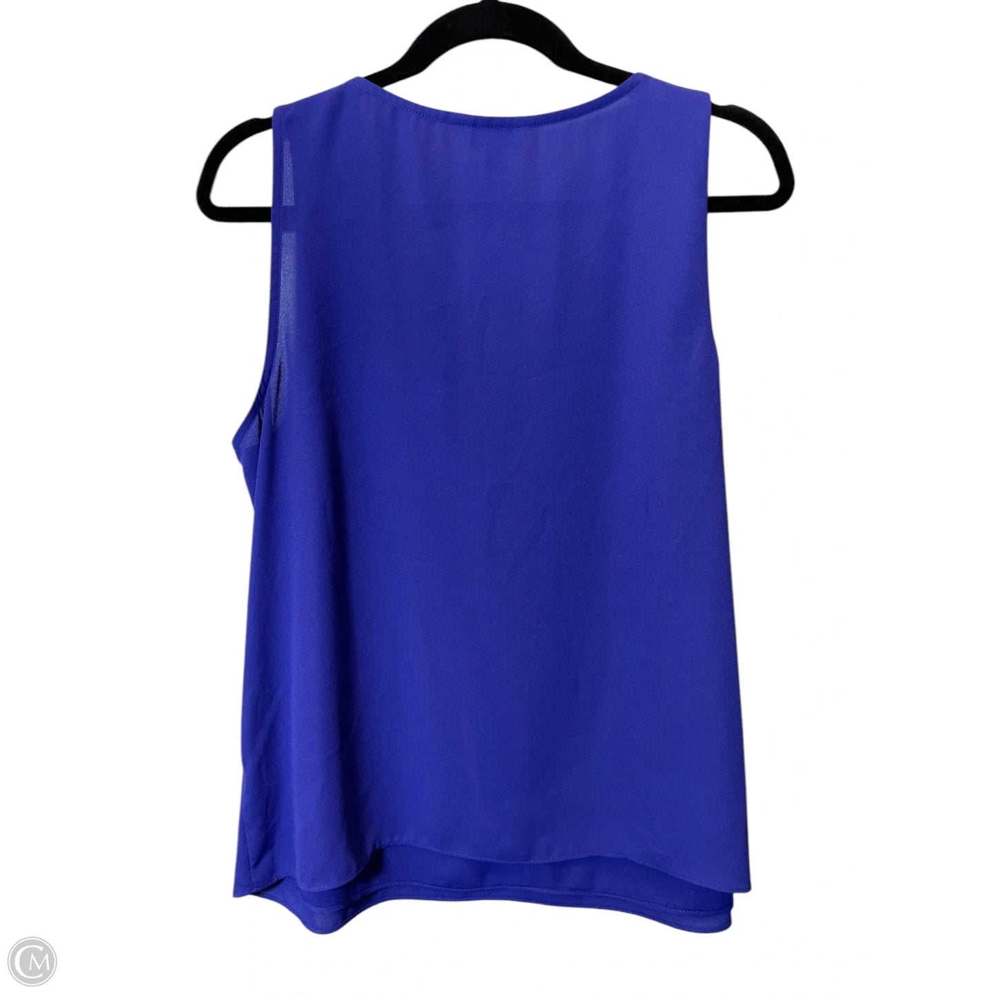 Top Sleeveless By Nine West In Purple, Size: L