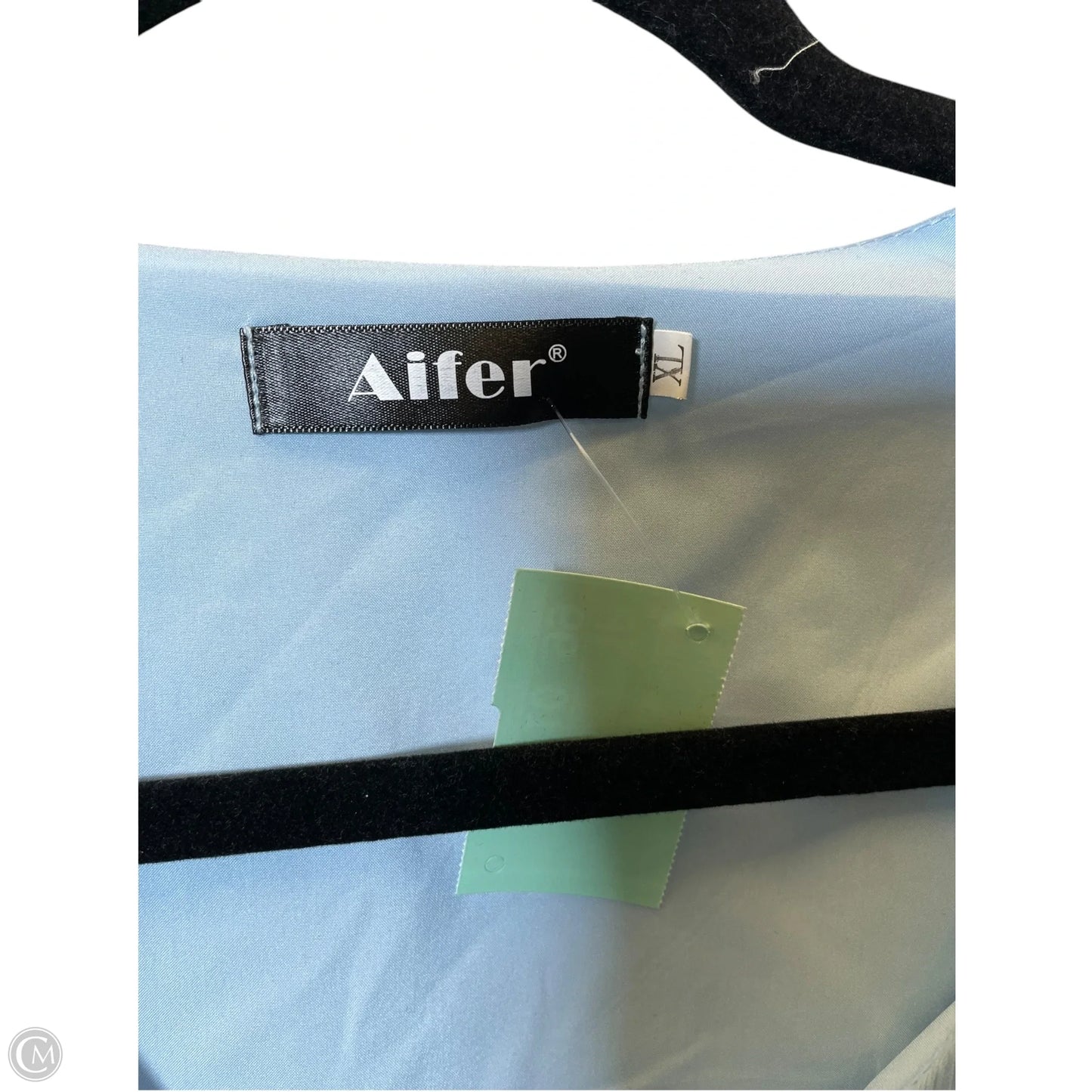 Top Long Sleeve By Clothes Mentor In Blue, Size: Xl